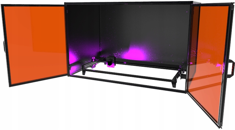 Pouzdro Pro Laser, 3D Tiskárnu Box510, 122x72x76 cm