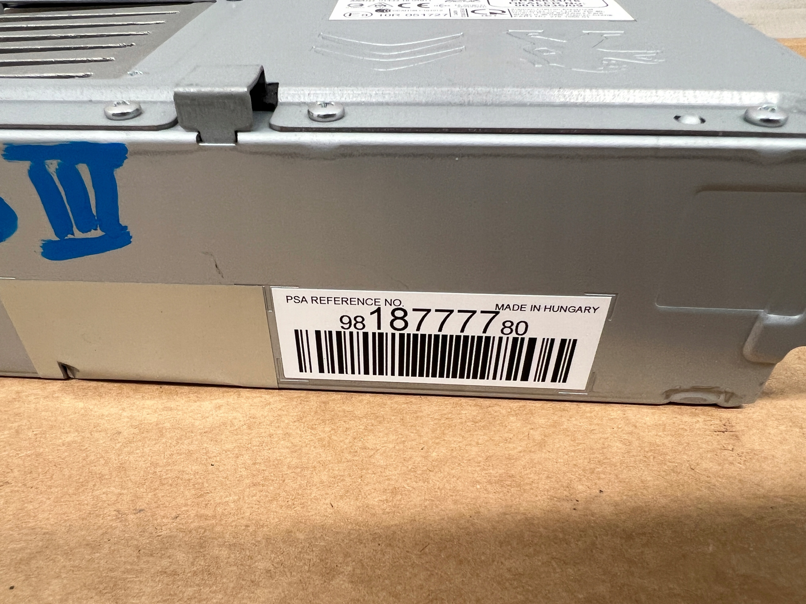 Citroen C3 III radio 9818777780
