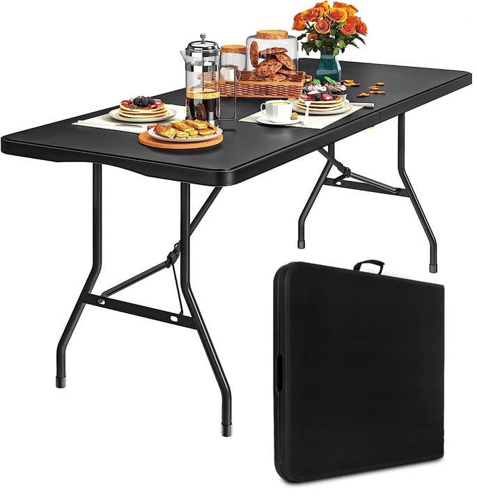 STÓŁ CATERINGOWY ROZKŁADANY OGRODOWY BANKIETOWY WALIZKA SKŁADANY DUŻY Kod producenta STÓŁ CATERINGOWY  ROZKŁADANY