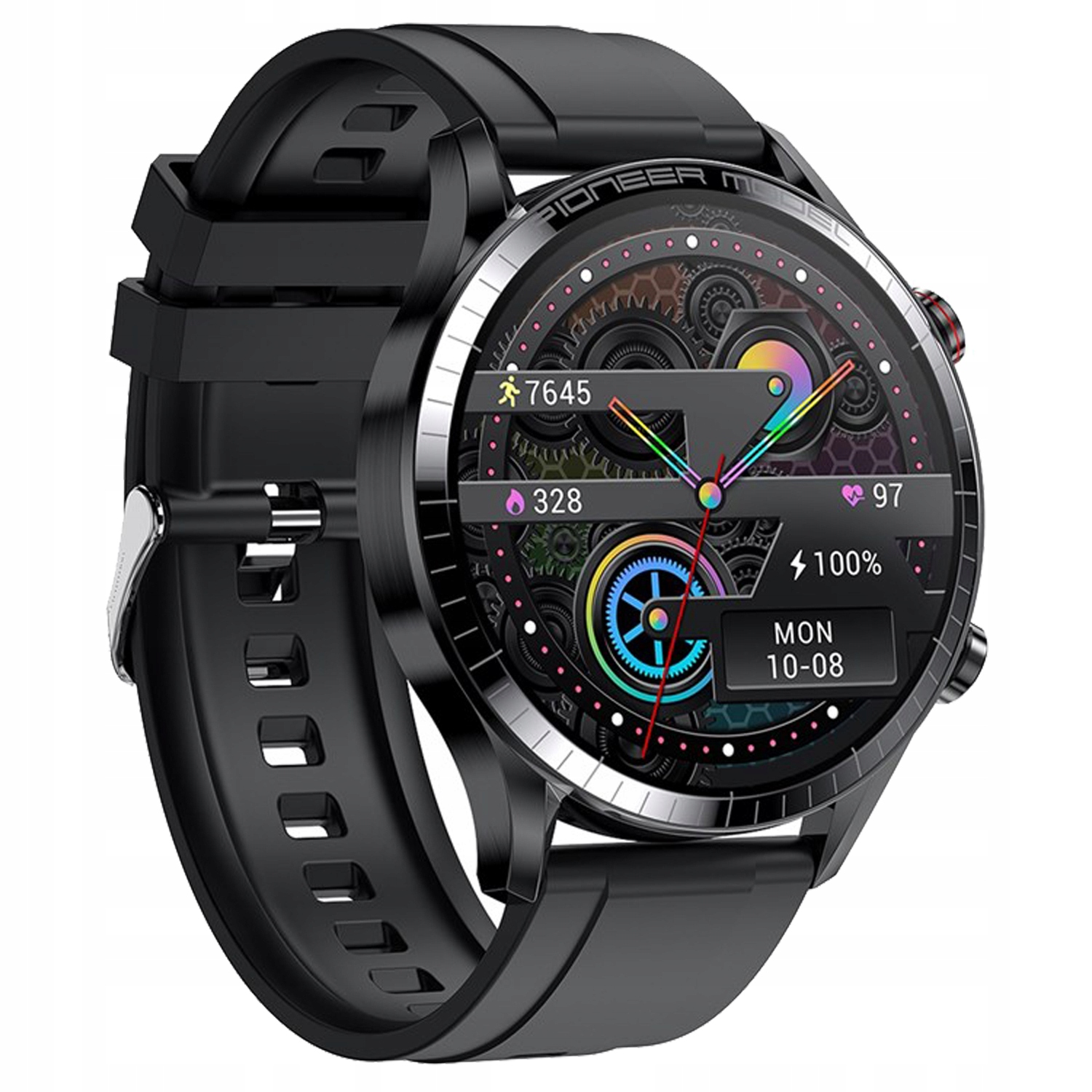 

Smartwatch Amoled Rozmowy Męski Tętno Menu Pl