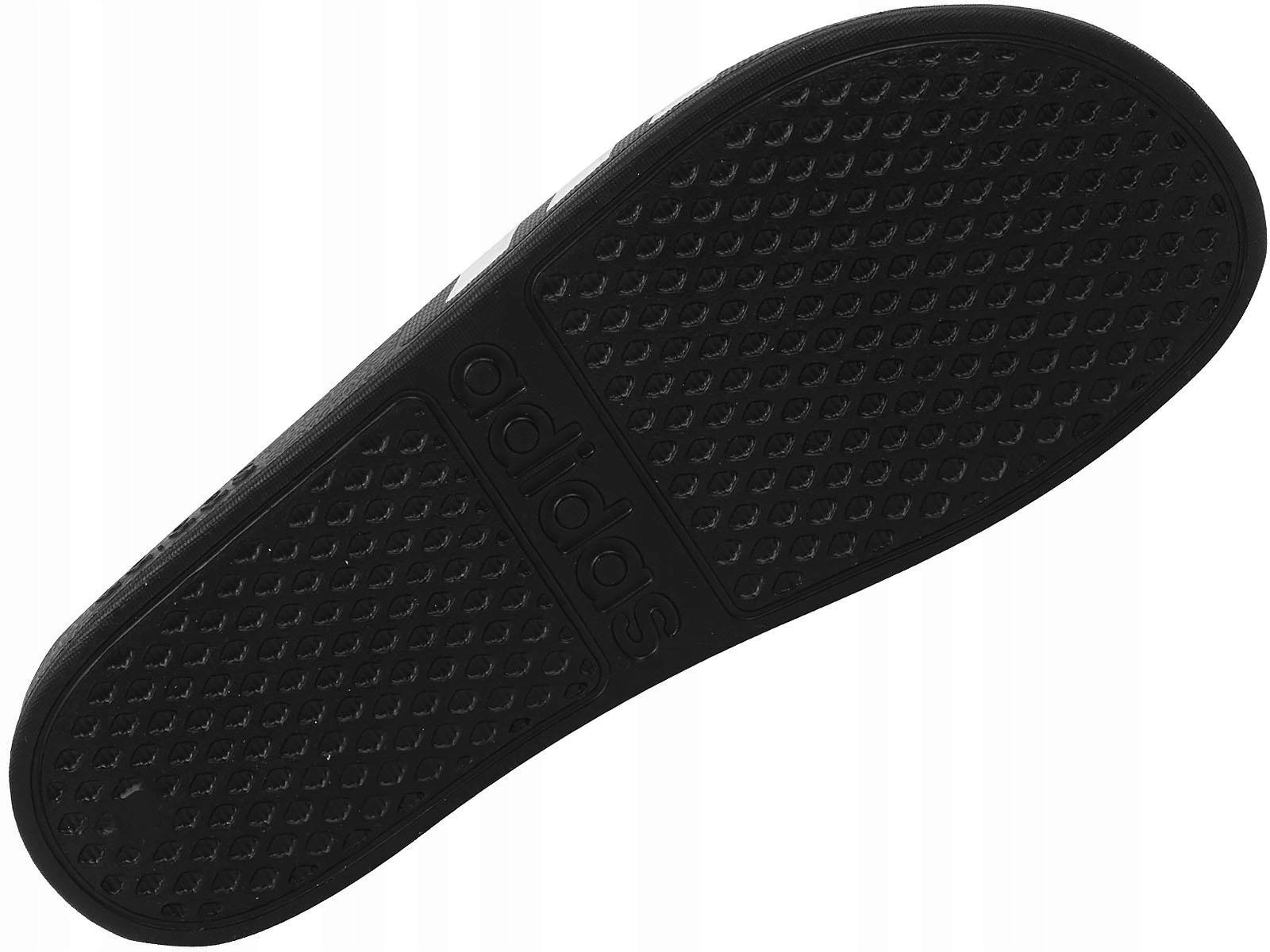 ADIDAS ADILETTE AQUA K F35556 KLAPKI BASENOWE PLAŻOWE CZARNE KAPCIE Rozmiar 32