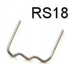 ZSZYWKI DO PLASTIKU, TYP RS18 100szt.