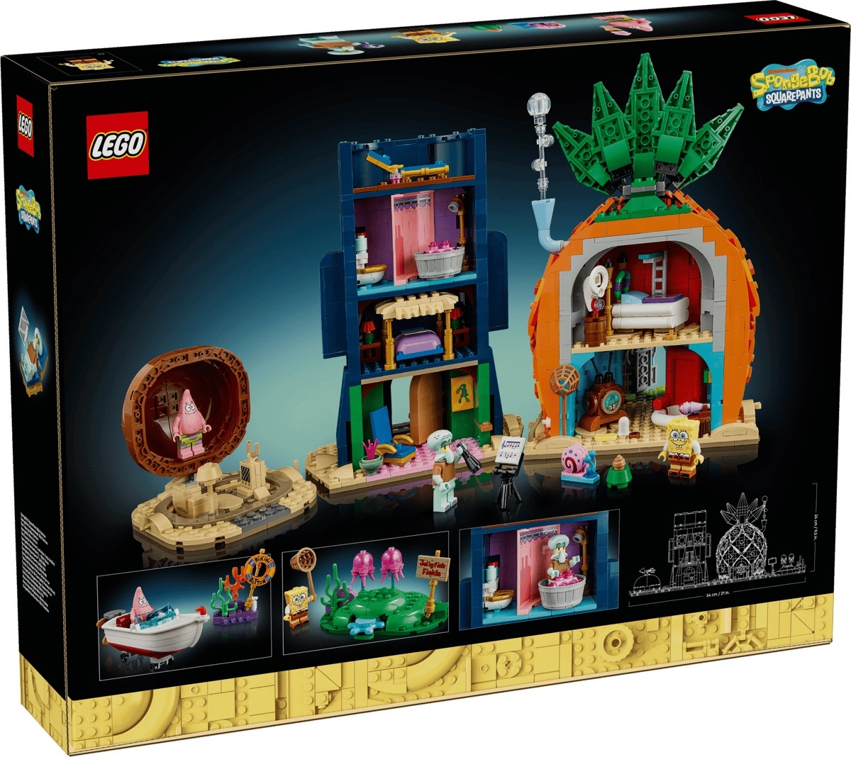 Lego Icons 11386 SpongeBob Kanciastoporty: Bikini Dolne