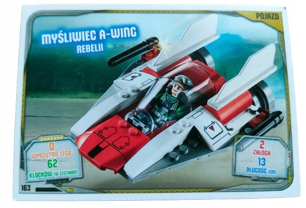 Karta Lego Star Wars Seria 2 Numer 163