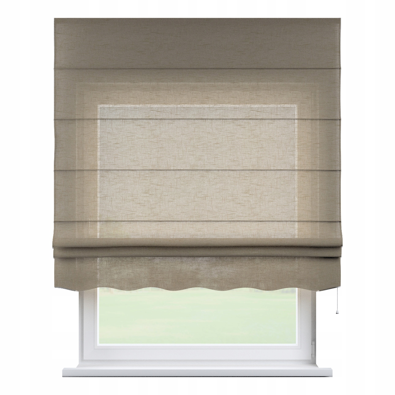 Hotová římská roleta Florencie 80x170 cm zelená