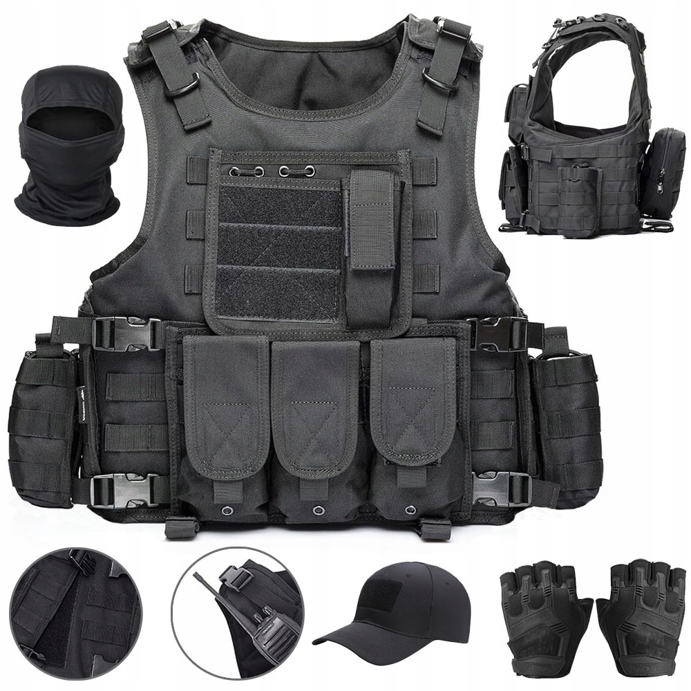 Vojenská taktická vesta typu Taktická bezpečnostní vesta armády