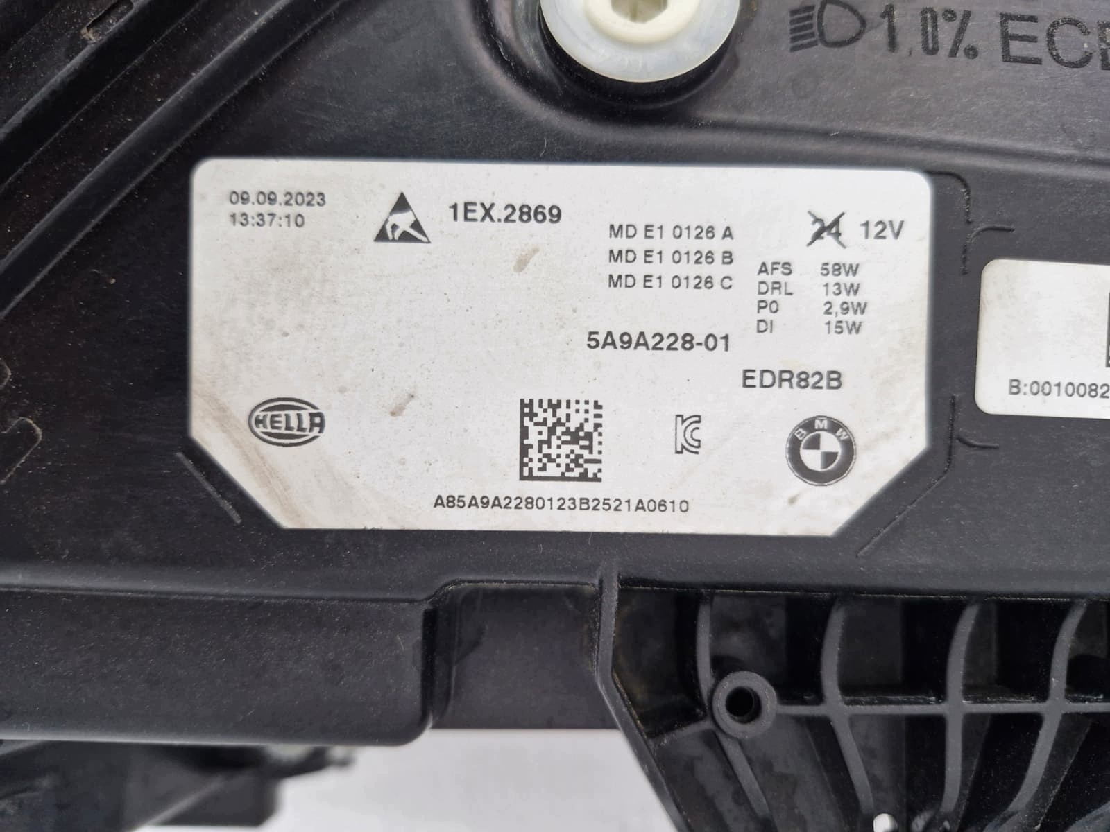 light right BMW X1 U11 FULL LED