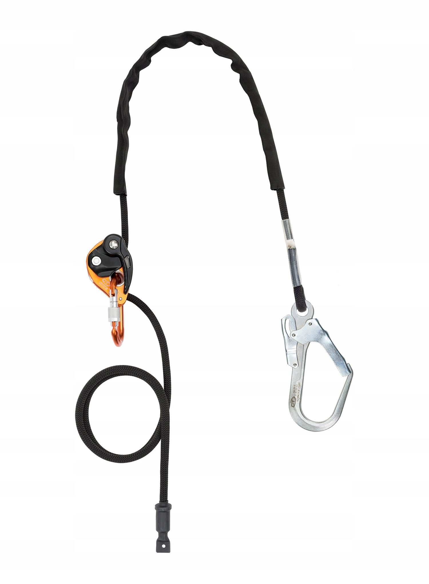 Lonża stabilizująca Climbing Technology Finch+ Steel 2m - black Marka Climbing technology