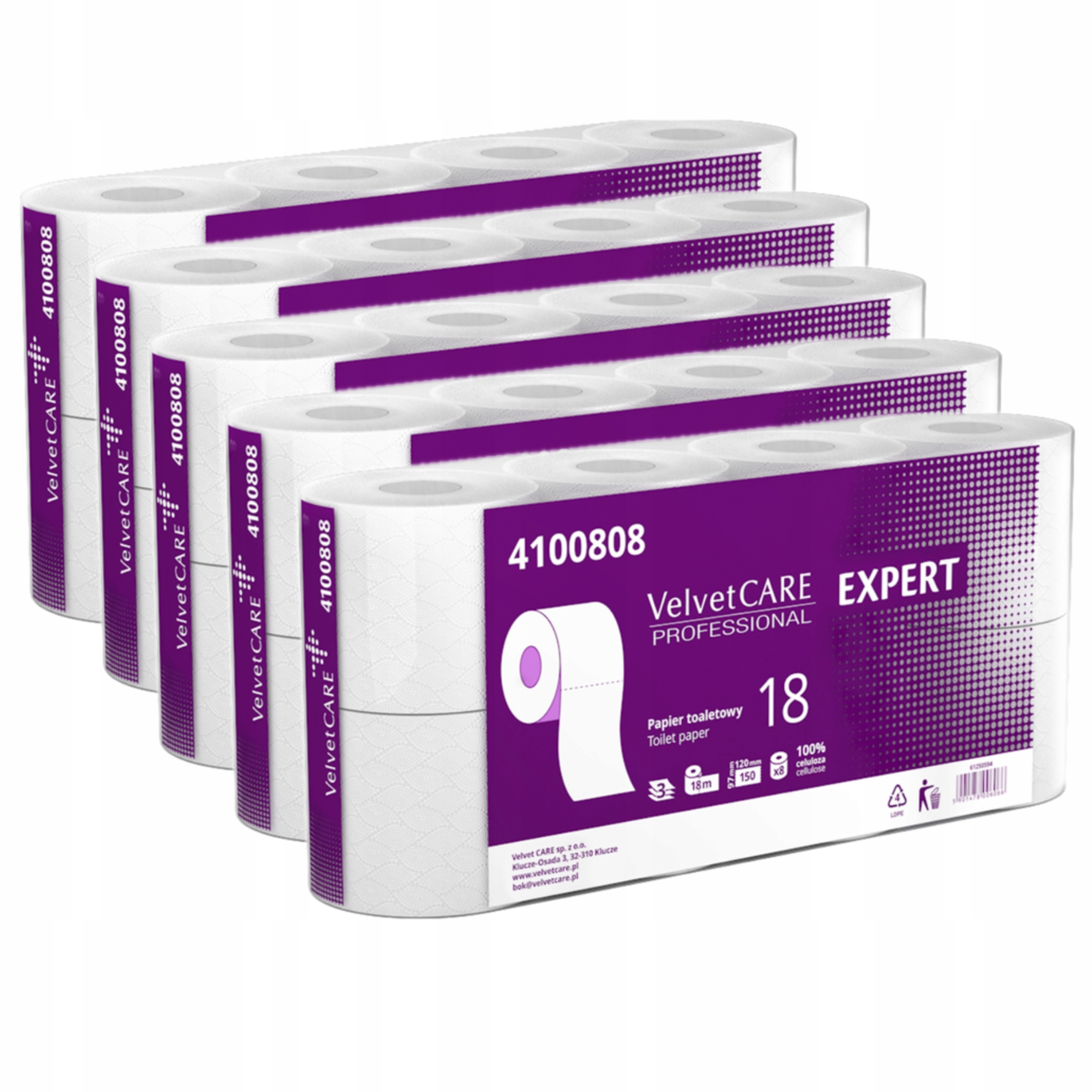 

Papier toaletowy Velvet Care Expert 3 Warstwy 40sz