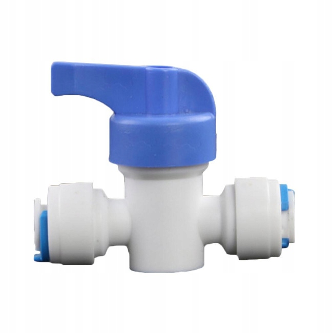 Zawór kulowy przelotowy QC filtr wody osmoza RO