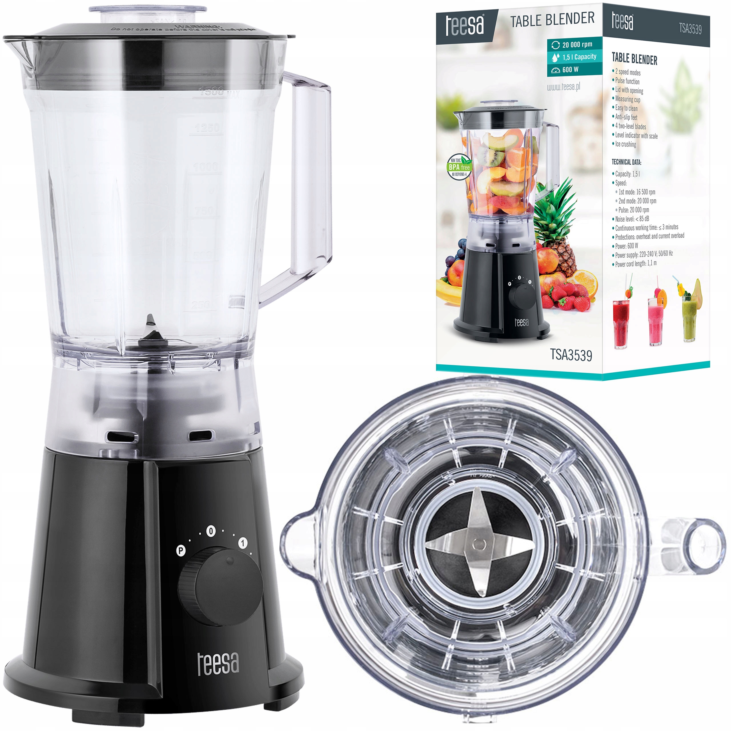 

Blender Kielichowy Do Koktajli Smoothie Kruszy Lód