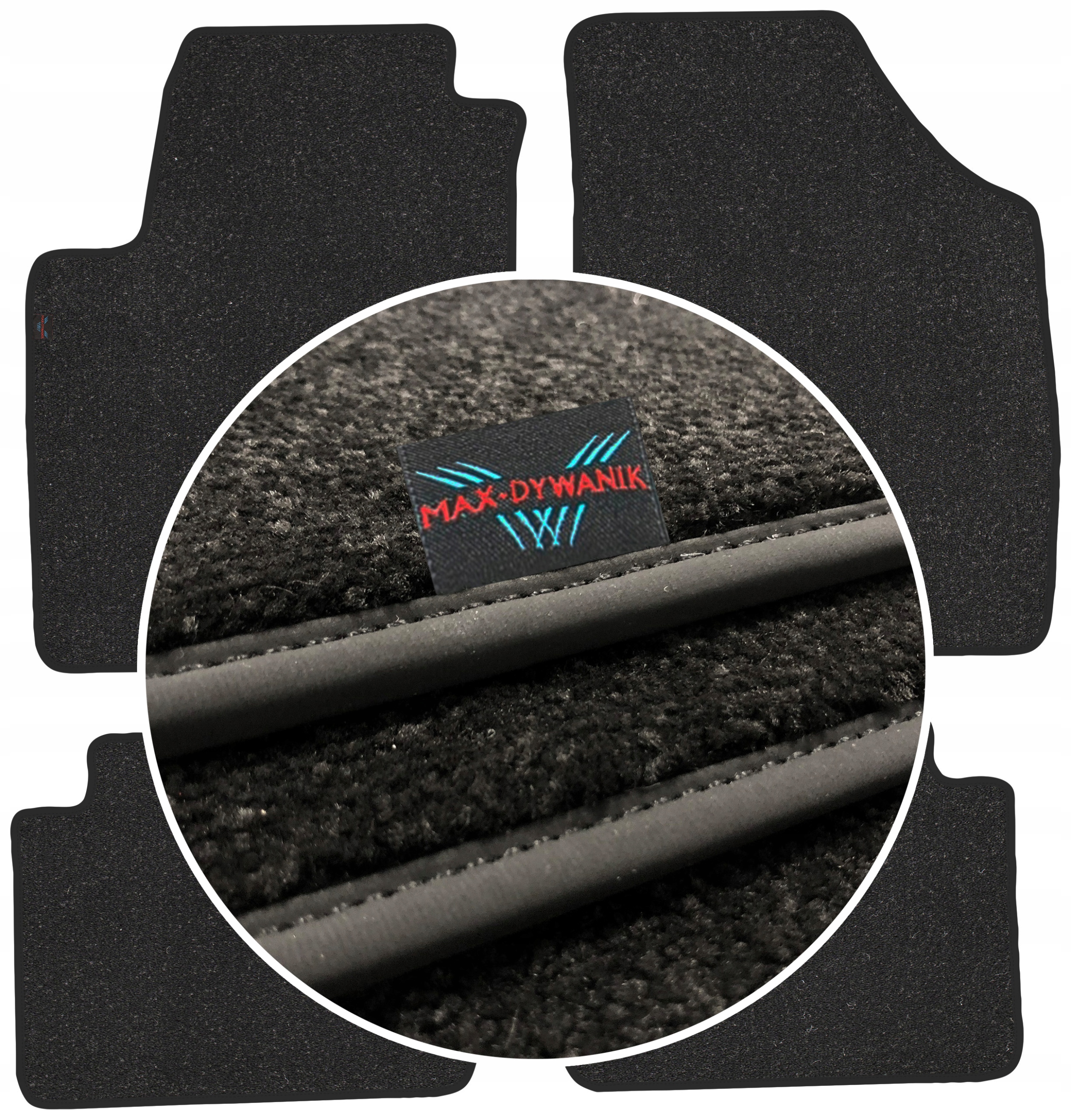 Hyundai i10 I 2008-2013 Velúrové stierače