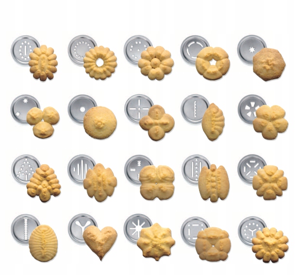 Włoska Maszynka do ciastek marcato biscuits kruchych maślanych CZERWONA Kod producenta BI-DES-RSO