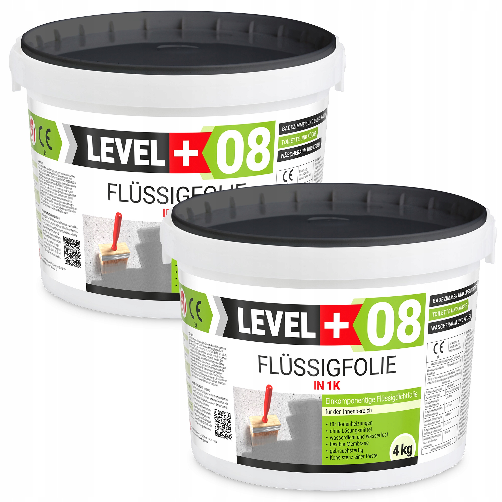 Folia w płynie 8kg Hydroizolacja Level+08