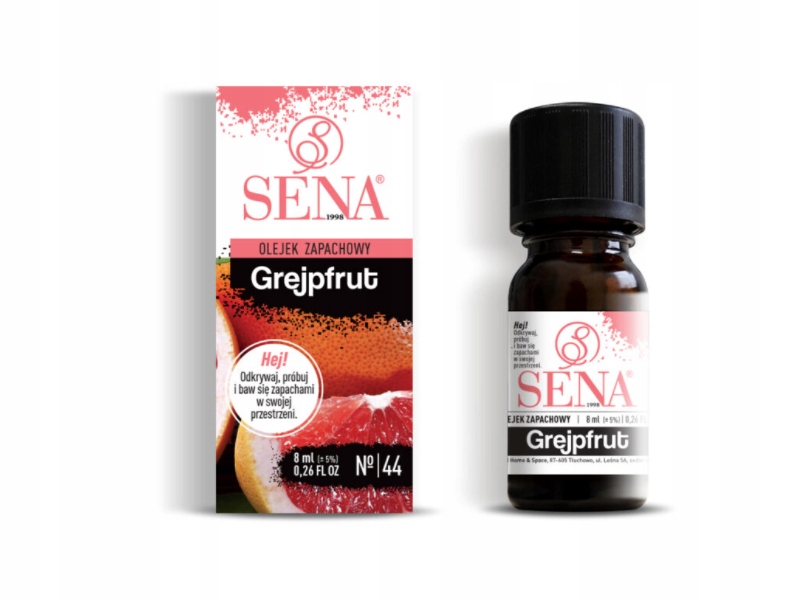 

Sena Olejek Zapachowy Zapach Grejpfrut 8 ML NO/44