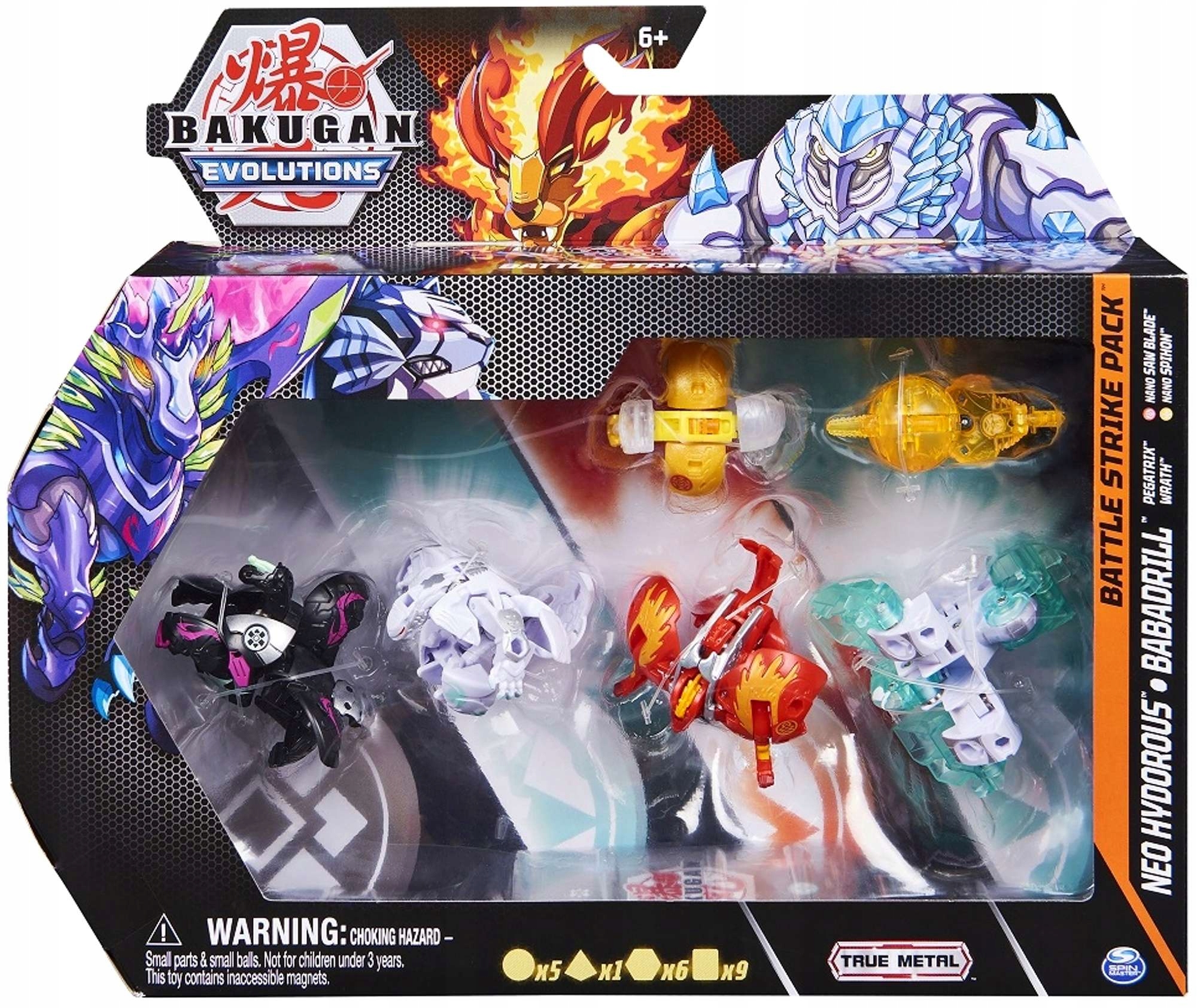

Bakugan Evolutions Battle Strike Pack 6 Figurek