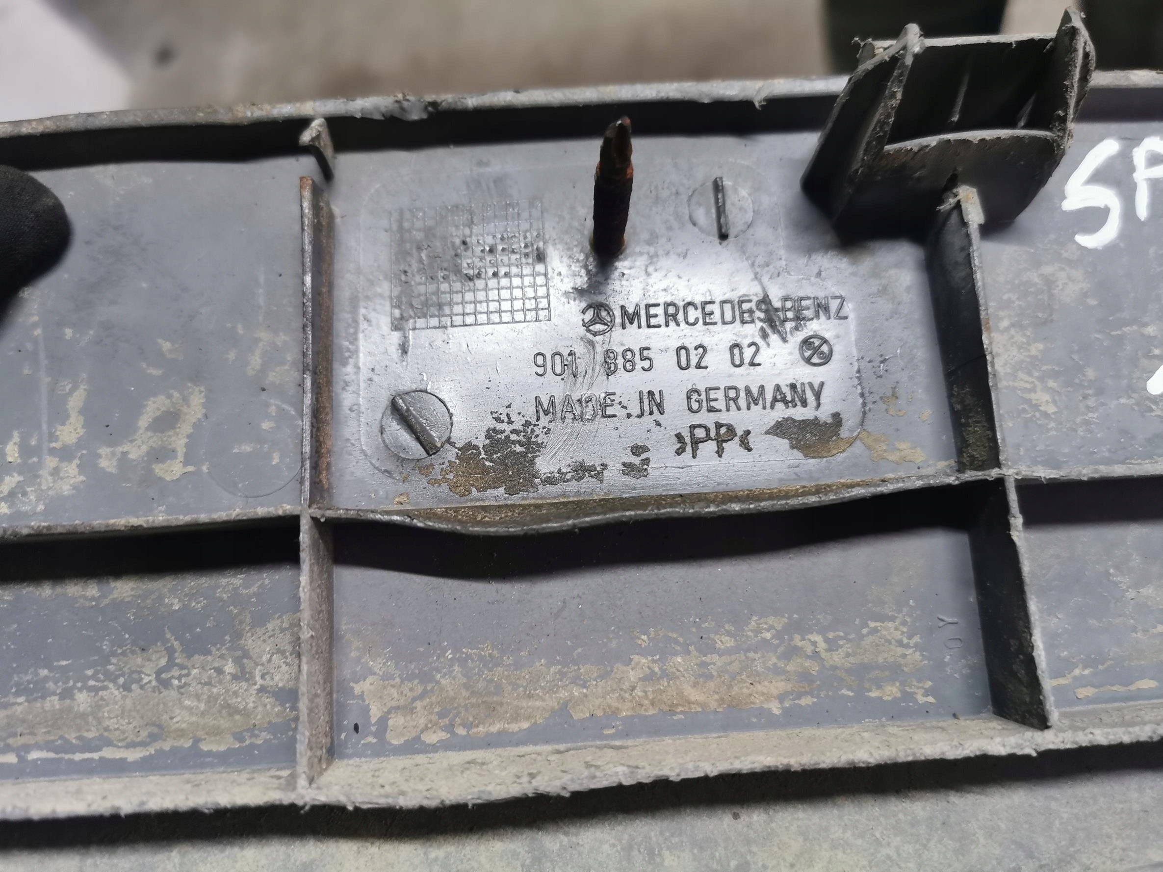 bumper rear complete MERCEDES SPRINTER W906 9018850202