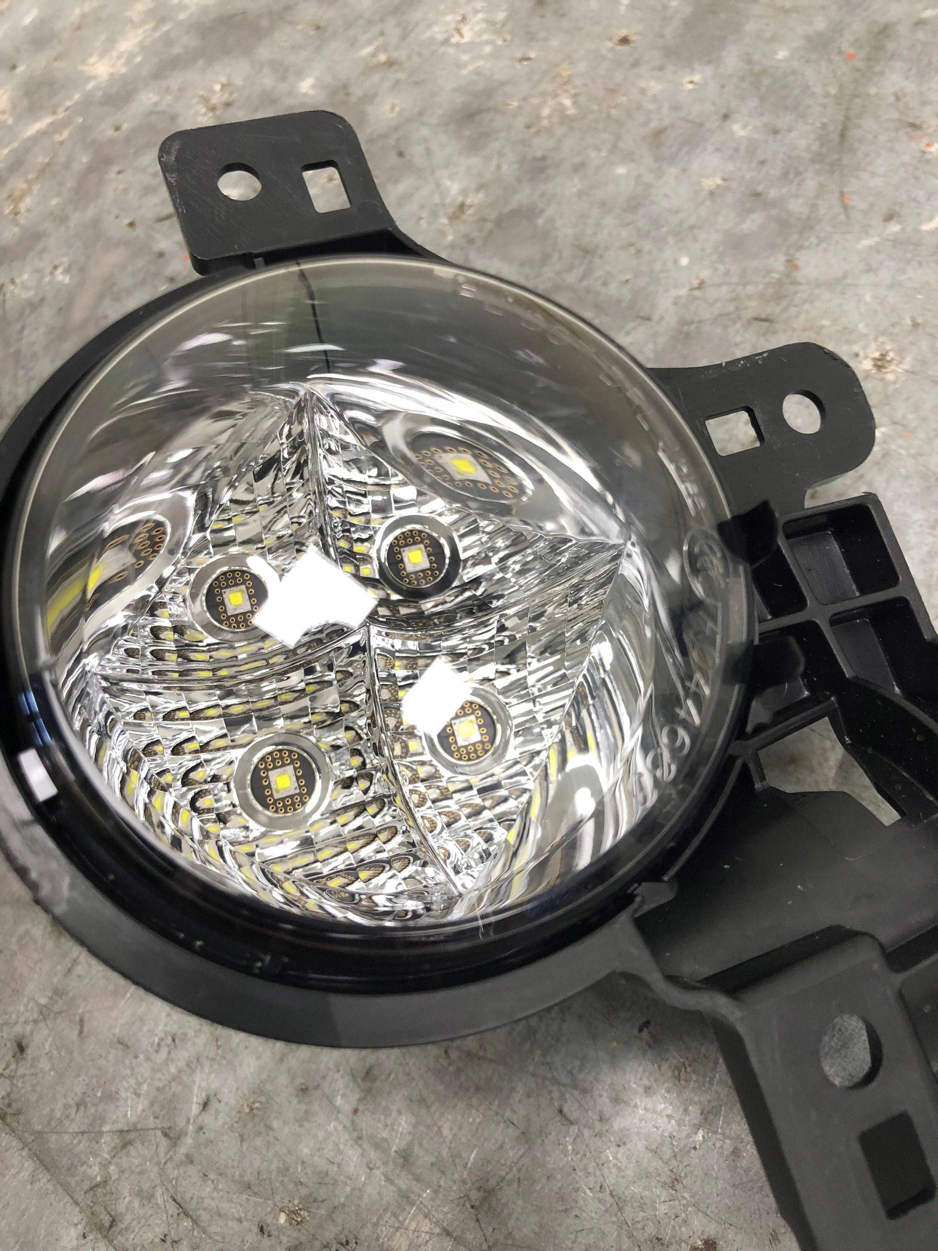 fog light right front PORSCHE CAYENNE 98163115402
