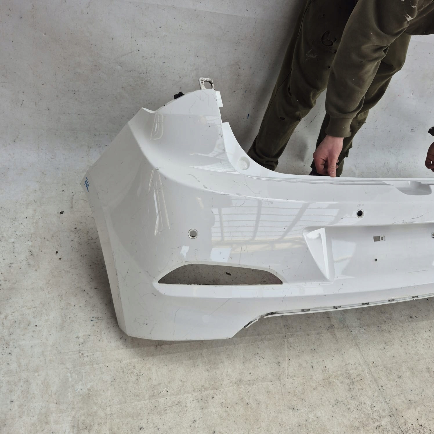 HYUNDAI I20 II 2 14-18 bumper rear part rear PDC