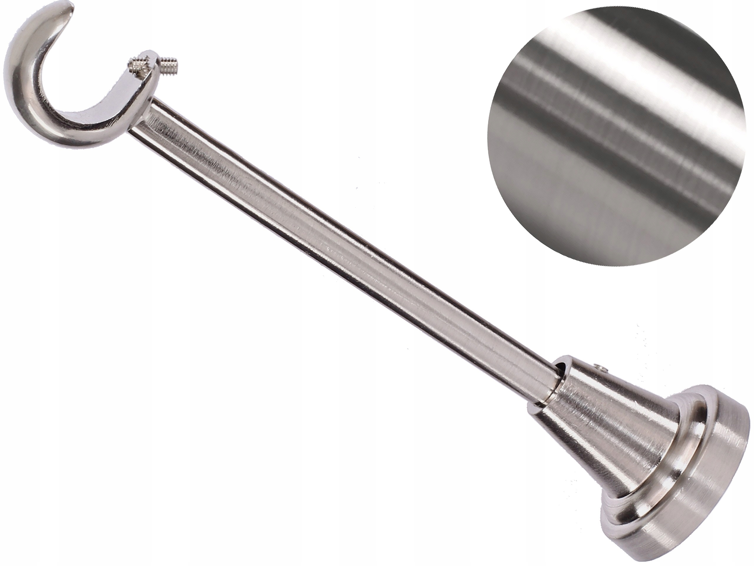 

19 mm Wspornik Pojedynczy do Karnisza Luxury Stal