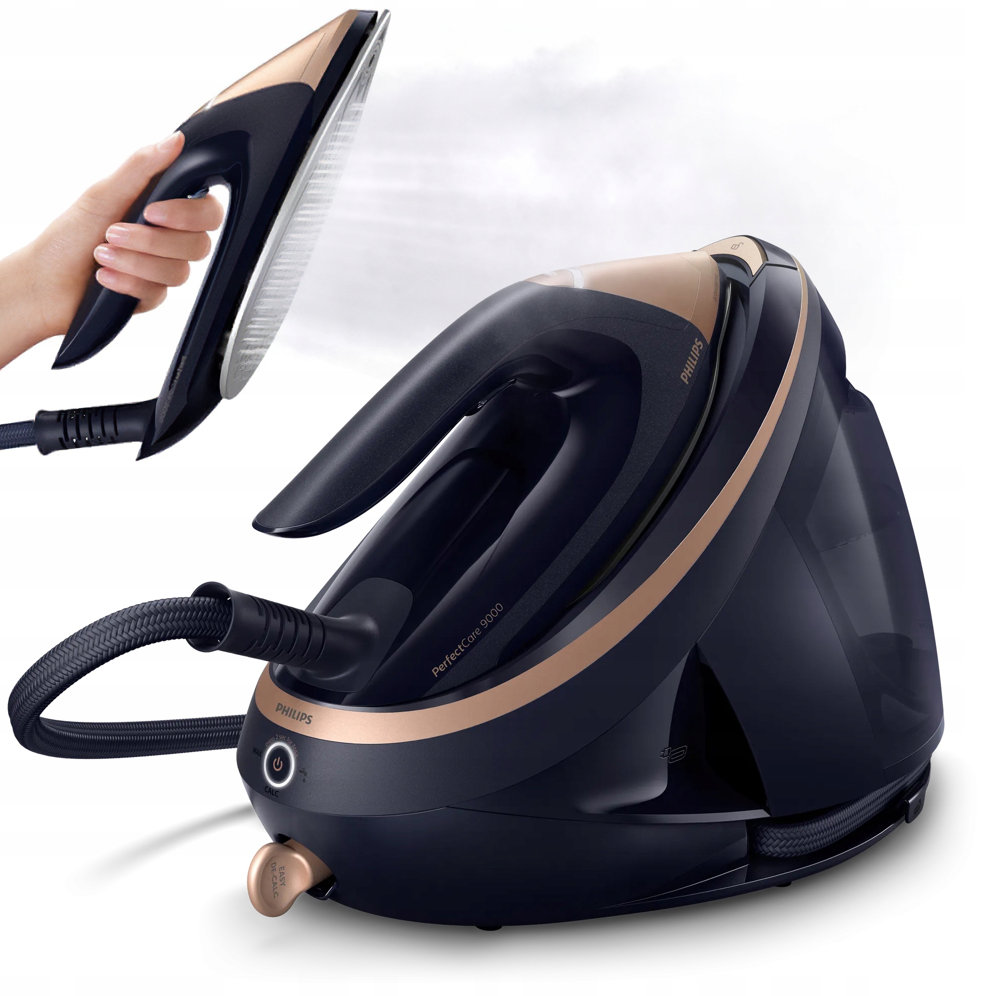 Generator pary Żelazko Philips PSG9050/20 3100W z Wbudowaną Kamerą