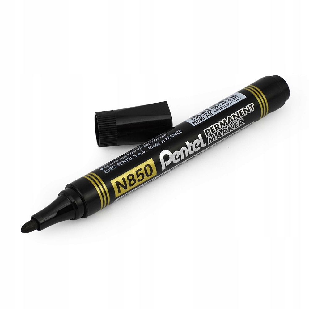 

Marker Permanentny Pentel N850 Okrągły Czarny