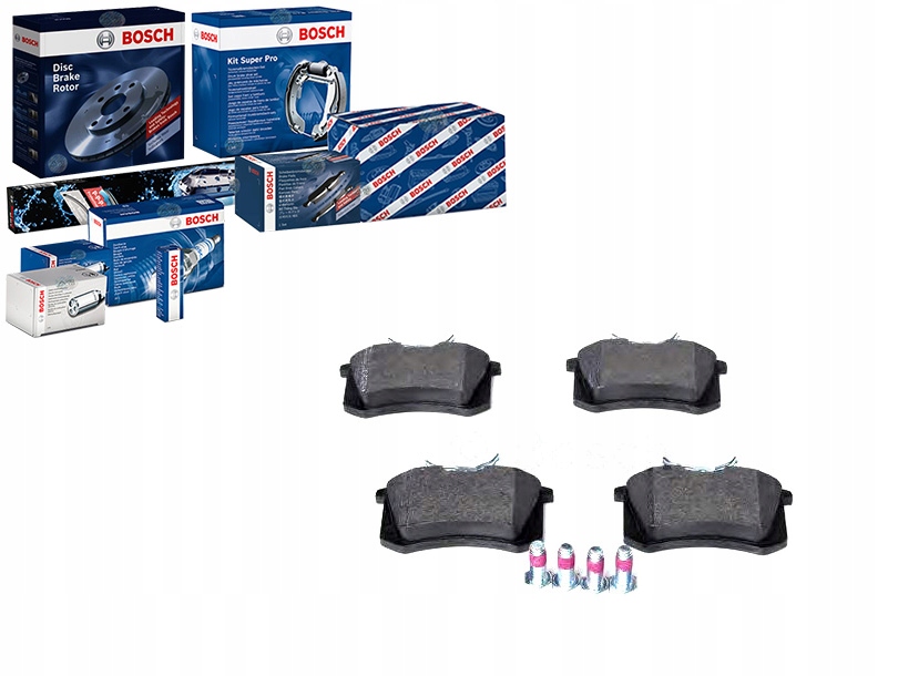 Brzdové Destičky Vw Zadní Golf Vento Bosch Asistent Kolize #34