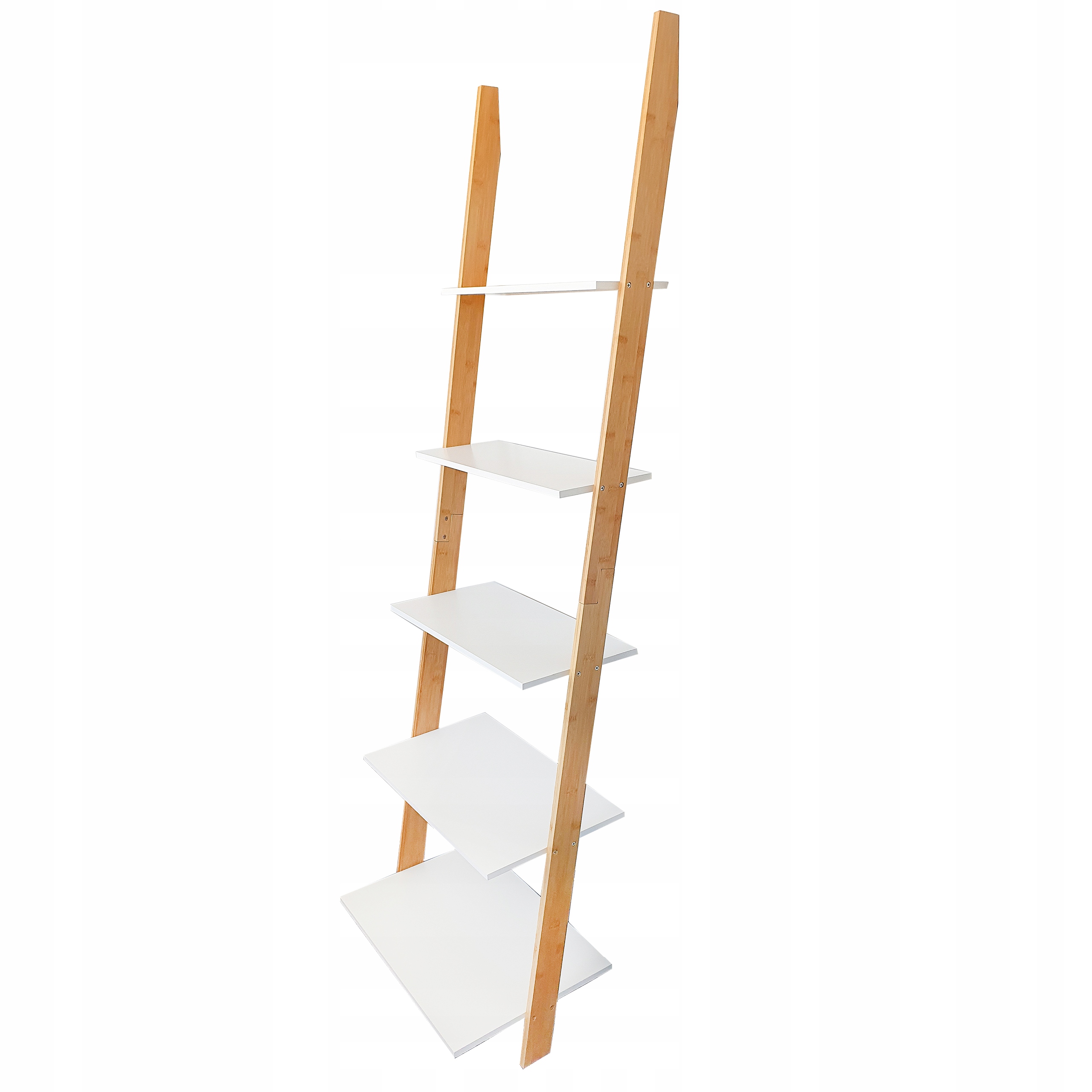 Regał drabina półki szafka bambusowa xxl