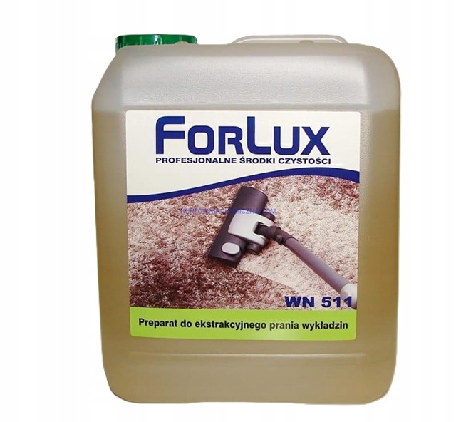Forlux 5L Środek do Prania Ekstrakcyjnego Dywanów Wykładzin i Tapicerki
