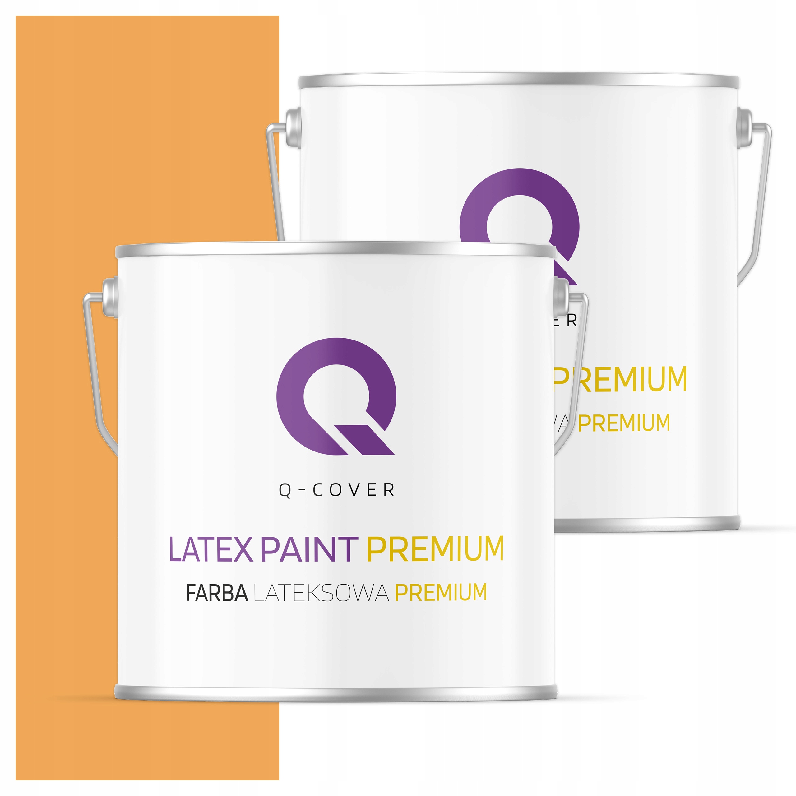 Umývateľná farba na steny stropov 5L Hlboká matná tekvicová H6345