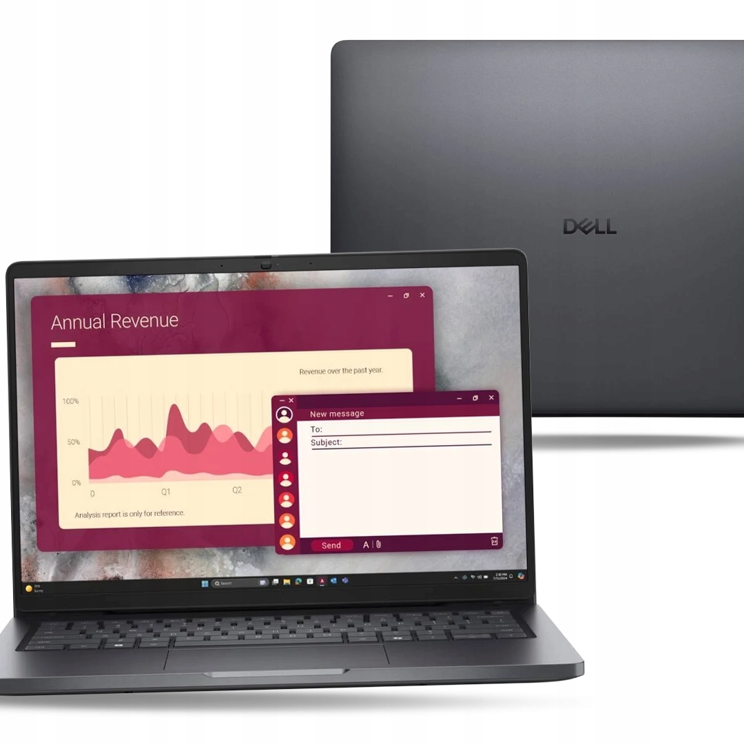 Laptop Dell Pro 14 Plus FHD+ BLK 14 