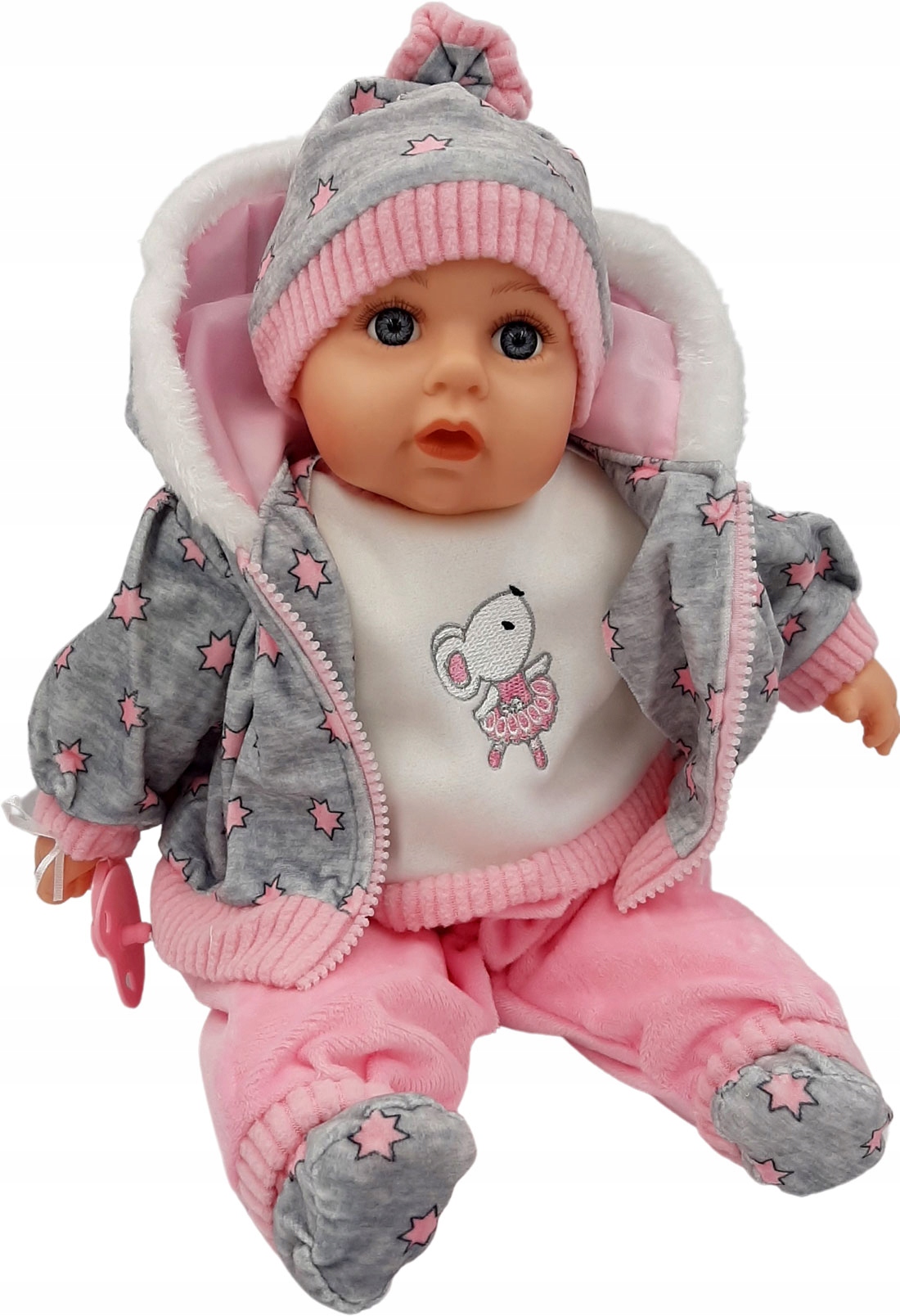 MARIOTOYS LALKA BOBAS 45 CM MÓWI I ŚPIEWA PO POLSKU - 39