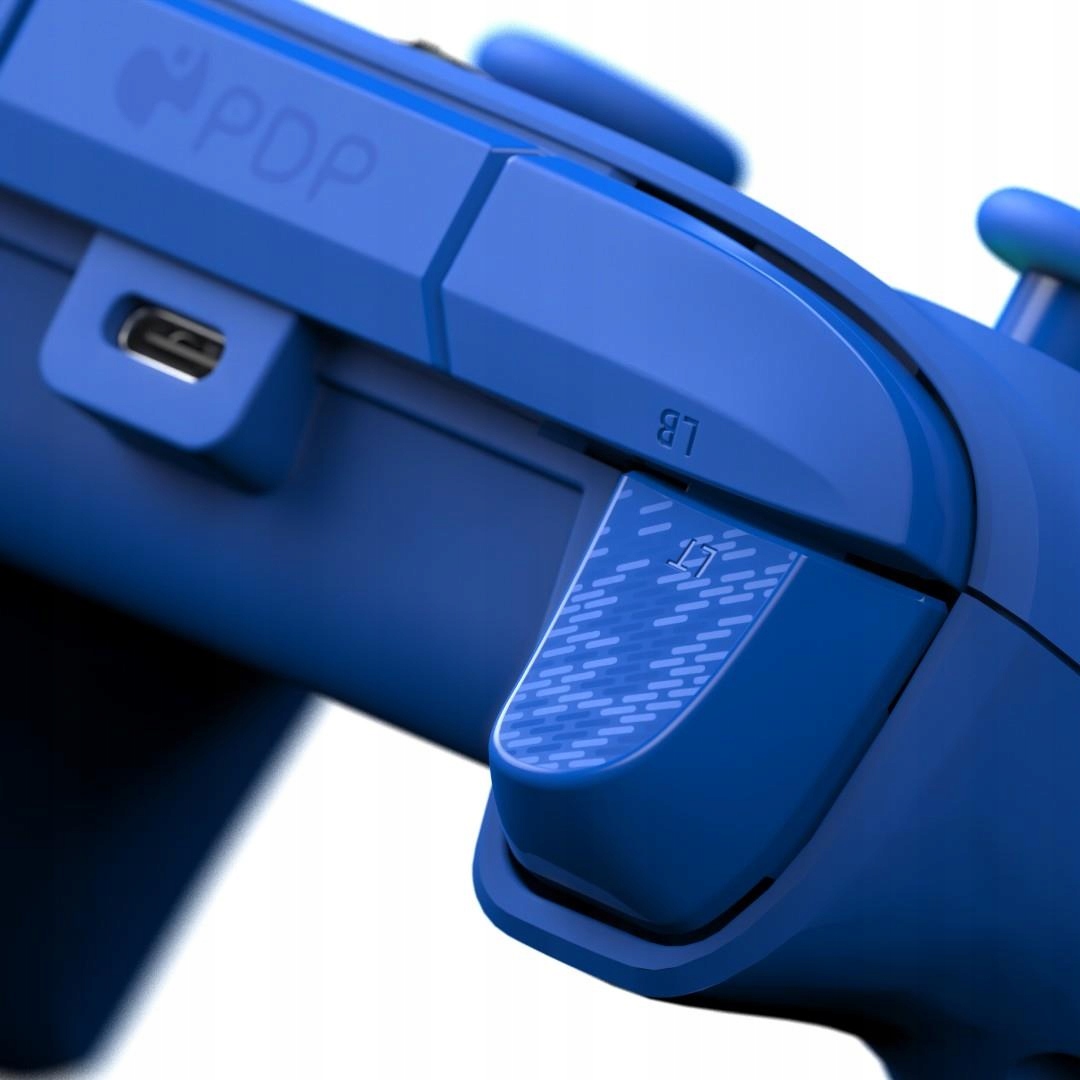 PDP Pad przewodowy Afterglow WAVE - niebieski PC XO XBOX ONE Komunikacja bezprzewodowa brak