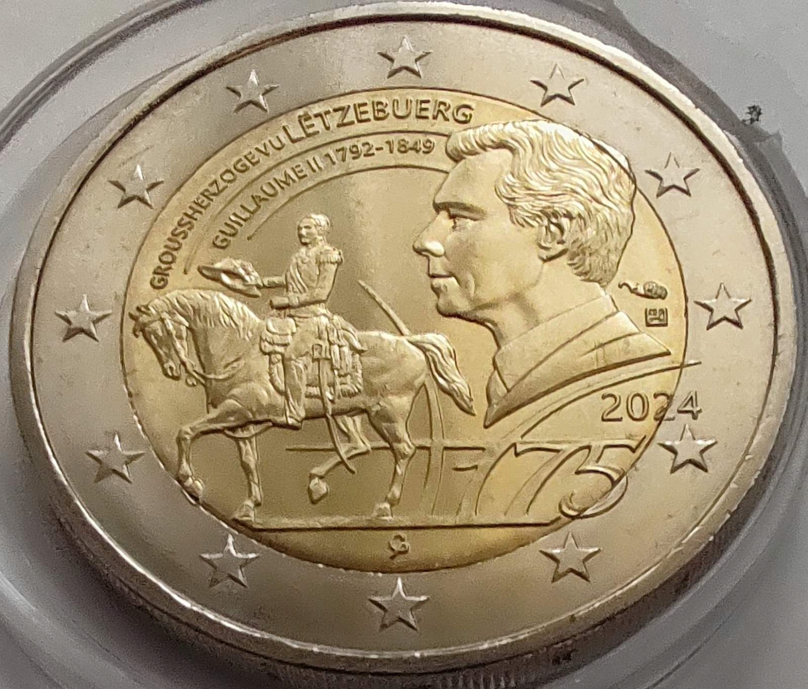 5158 - Luksemburg 2 euro, 2024