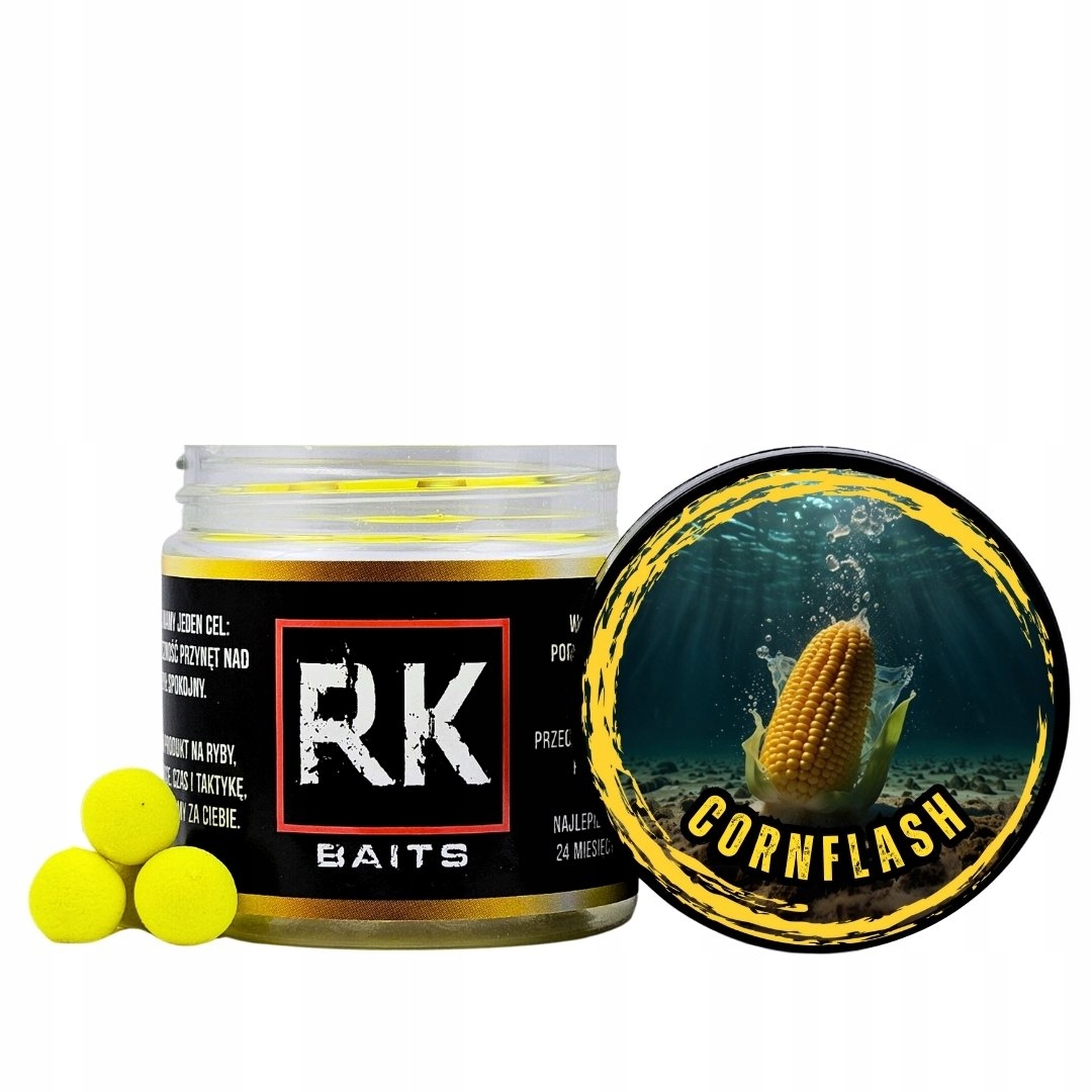 Kulki proteinowe Rk Baits Cornflash Pop Up 12mm 125ml