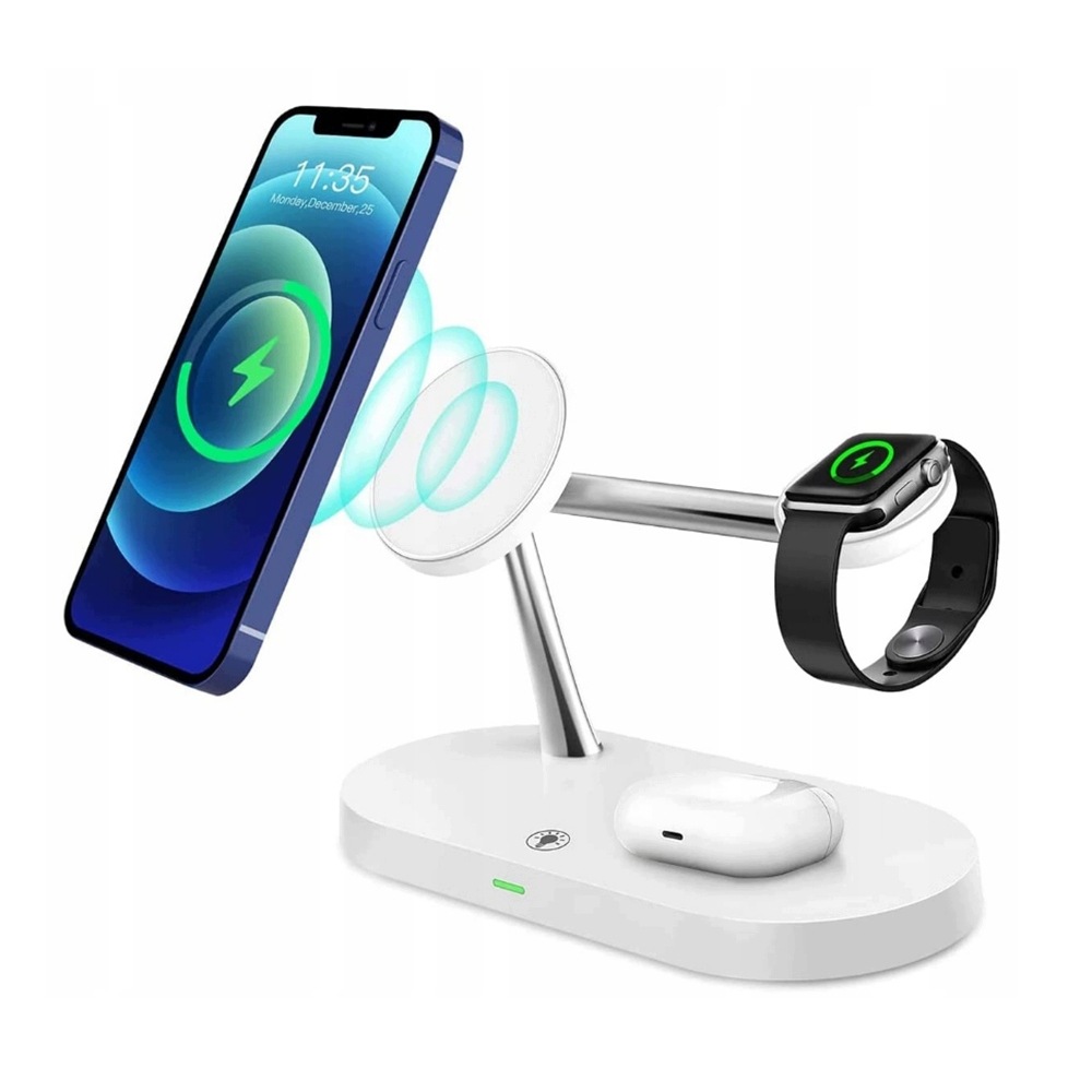 Bezdrátová Indukční Nabíječka Pro Apple Magsafe 15W Usb C Watch Airpods
