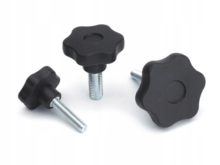 POKRĘTŁO GWIAZDOWE ŚRUBA M6x15 40mm GAŁKA DOCISK