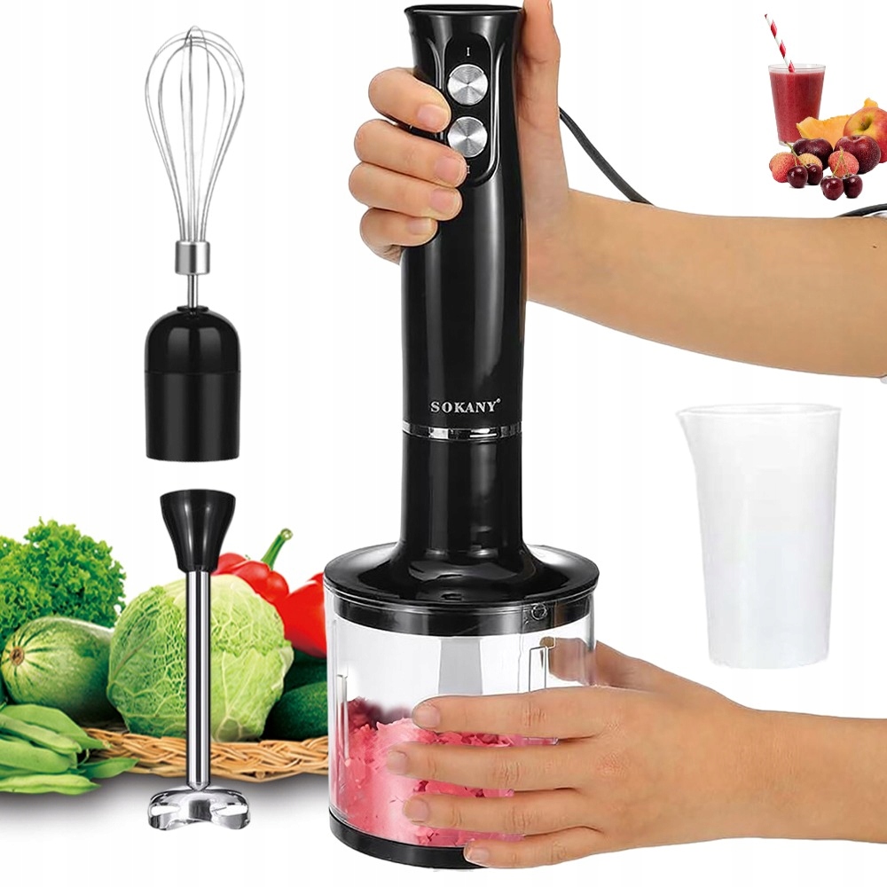 Sada Elektrického Mixéru Na Sekání Potravin, Snadné Použití