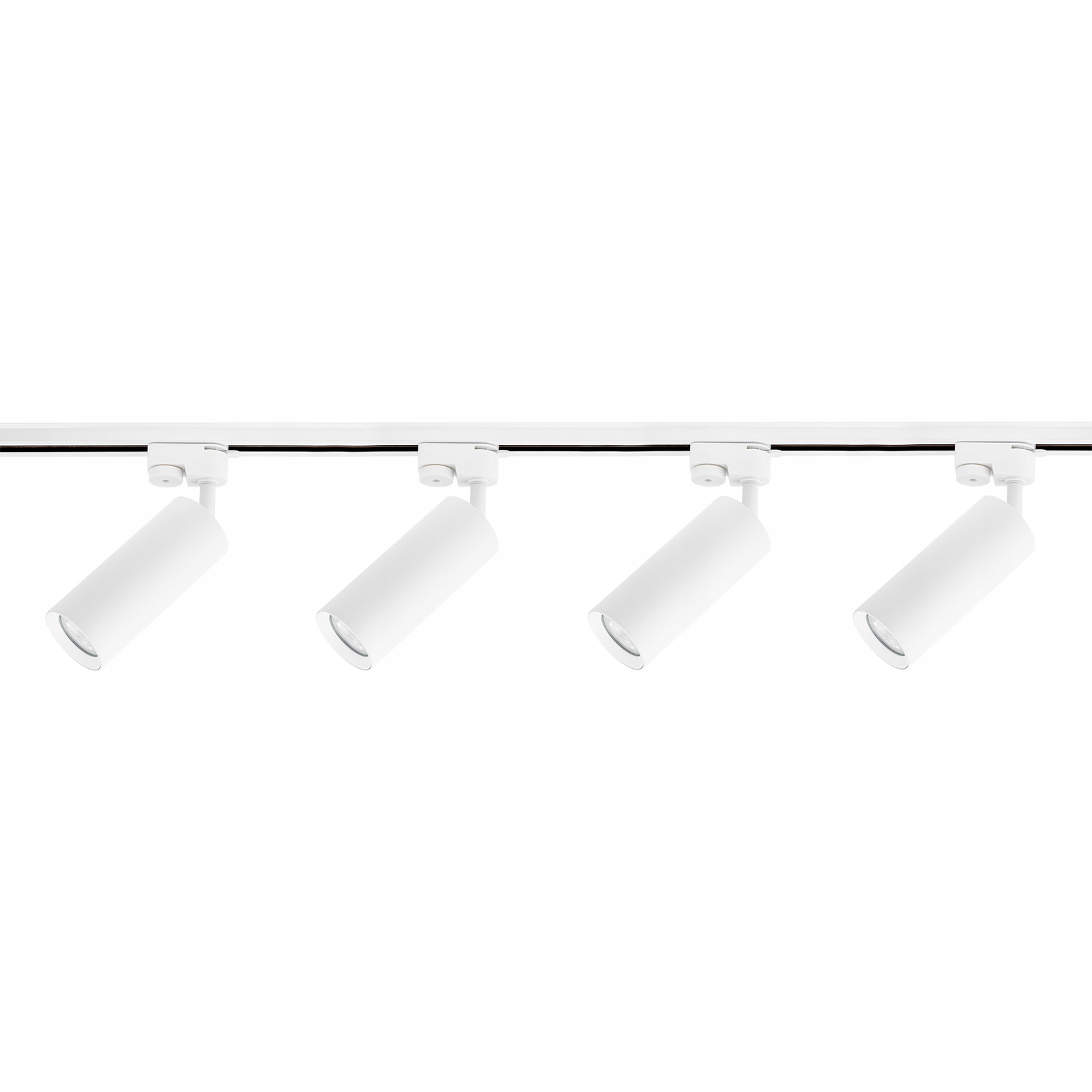 Szynoprzewód SZYNA Biała 2M + 4x Lampa LED GU10 Marka Lumiled