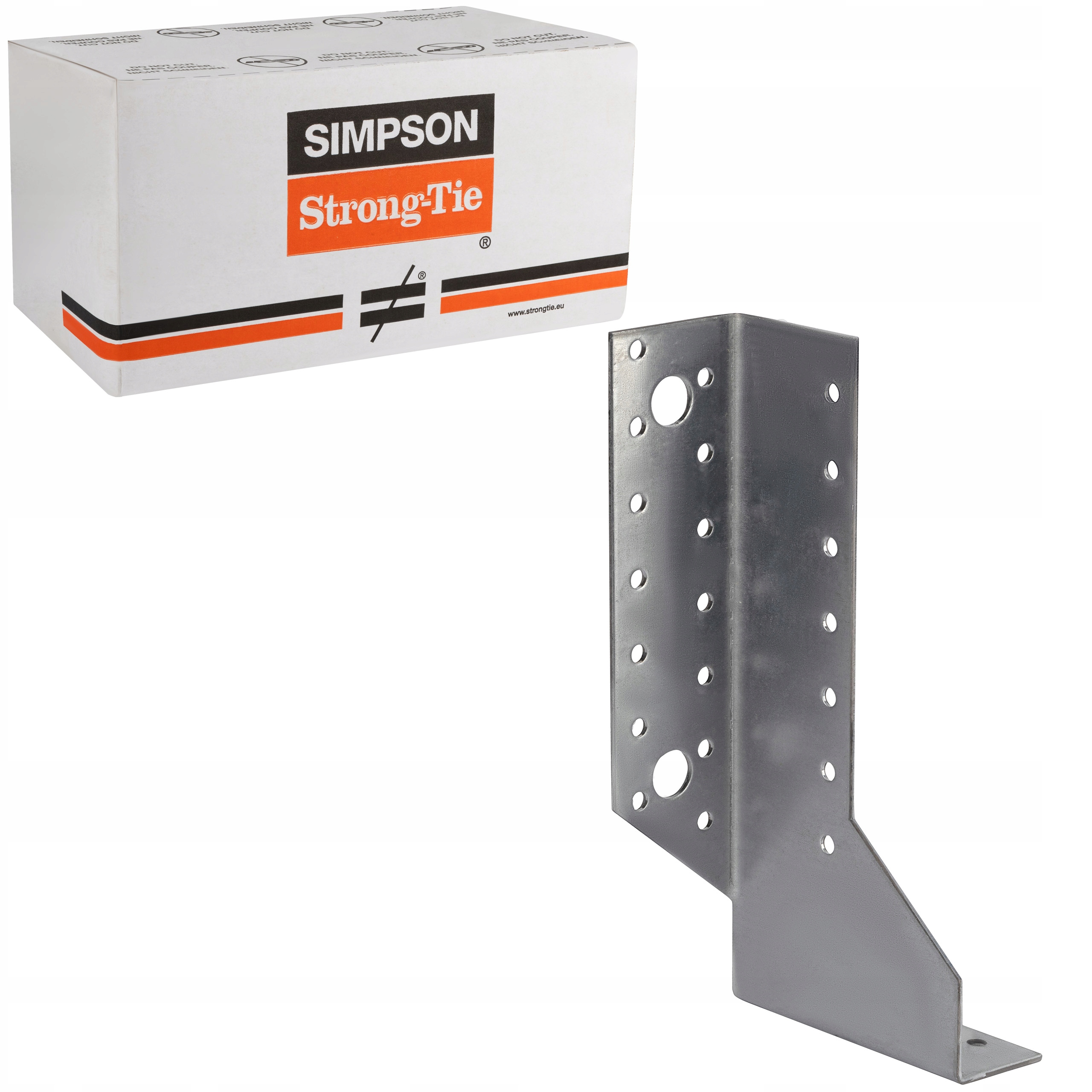 Rozdeliteľné vešiaky na nosníky 188 mm 2 mm 50 ks ľavé Simpson SDEG440/30