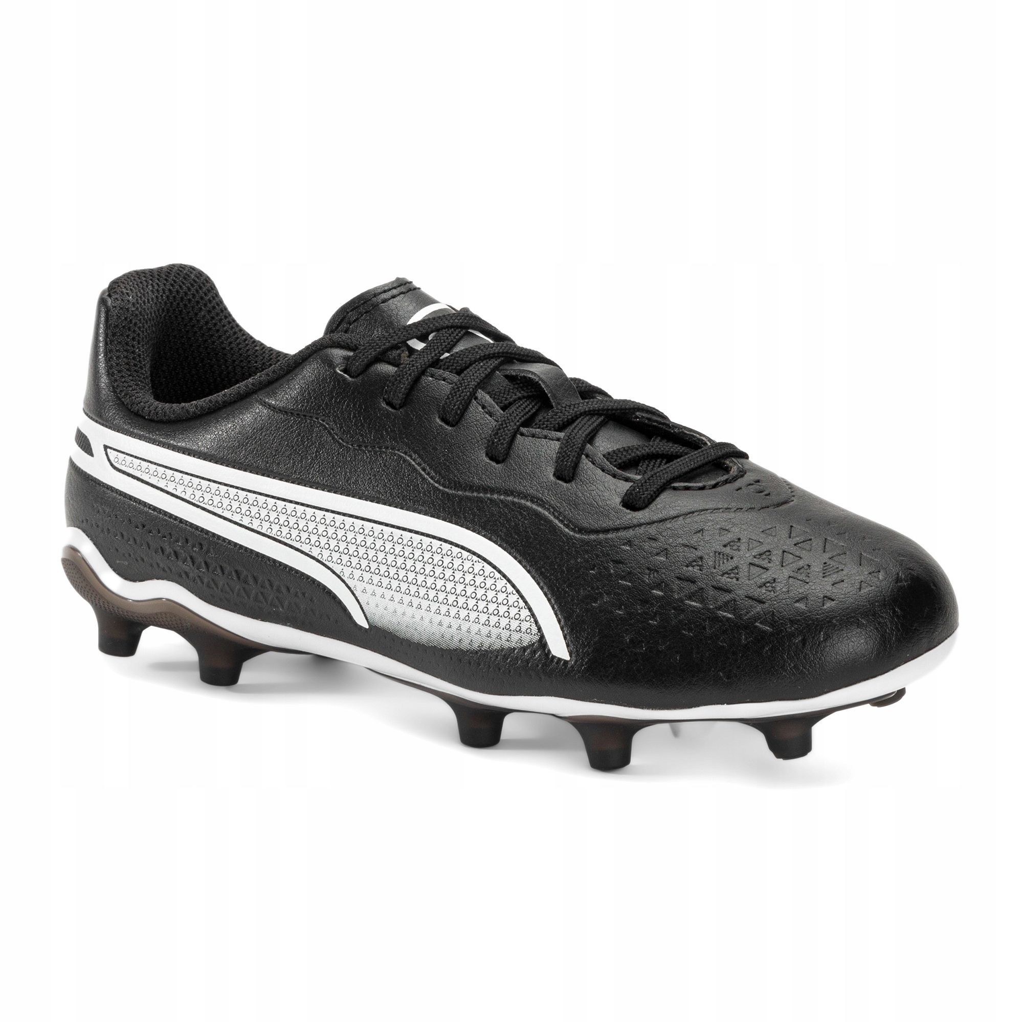 Buty piłkarskie dziecięce Puma King Match Fg/Ag Jr puma black/puma 37.5