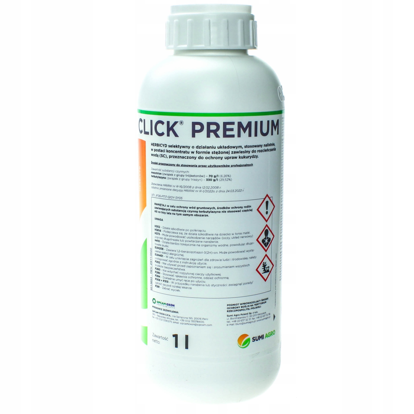 Click Premium 1L Oprysk Środek Chwastobójczy Na Chwasty W Kukurydzy