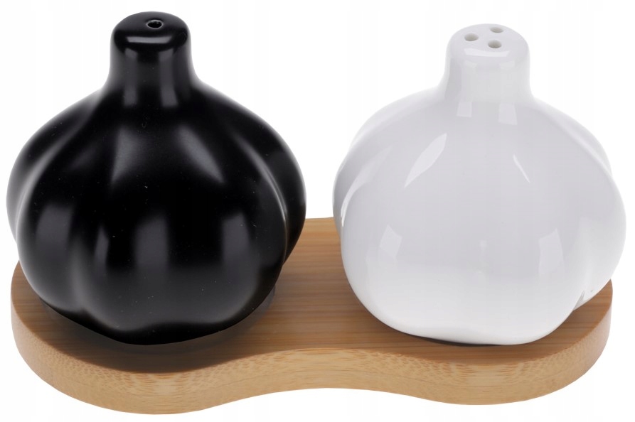 BONA KOMPLET PRZYPRAWNIKÓW SÓL PIEPRZ SOLNICZKA PIEPRZNICZKA+TACA BAMBUSOWA