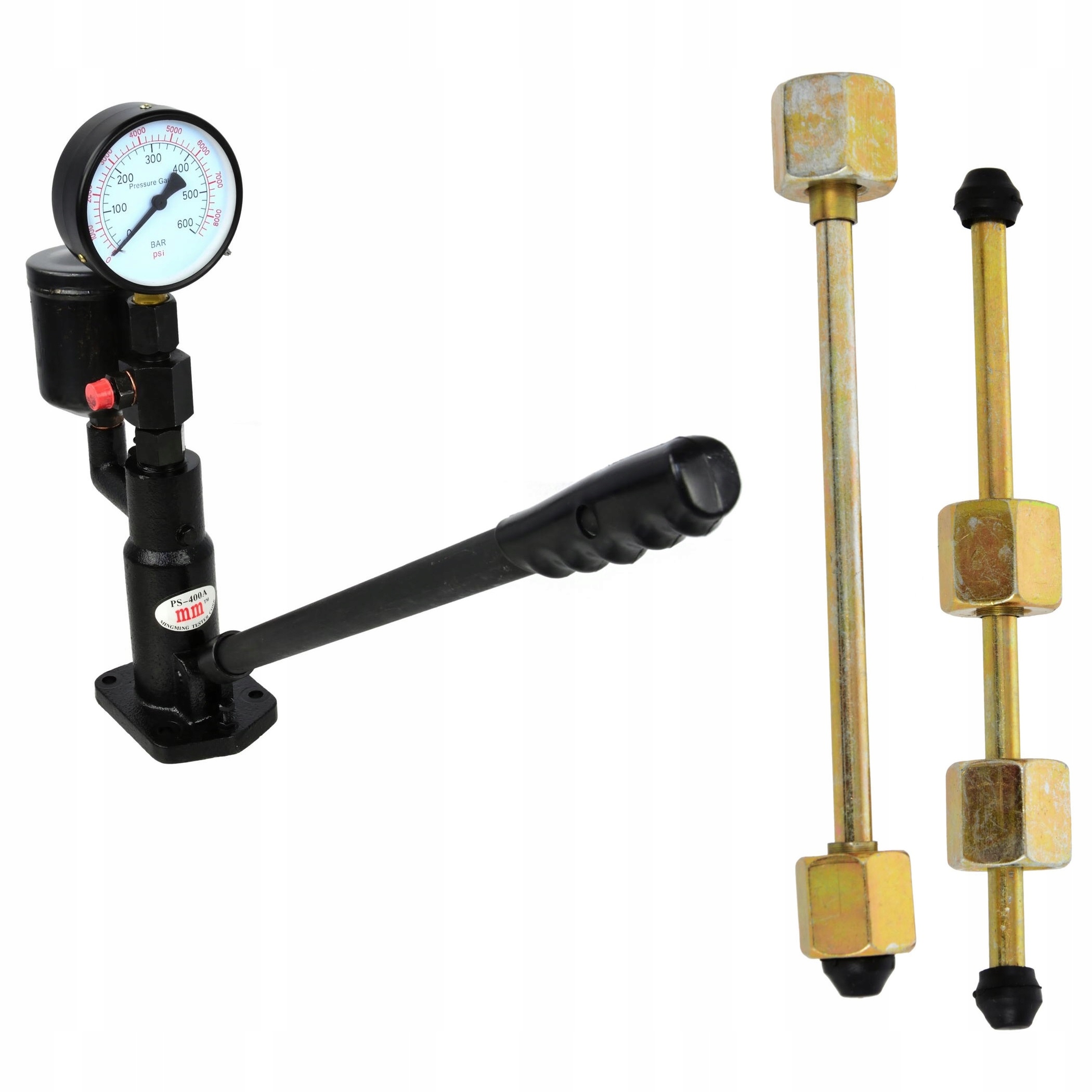 ТЕСТЕР-ТЕСТЕР ІНЖЕКТОРА 600 БАР+АДАПТЕРИ