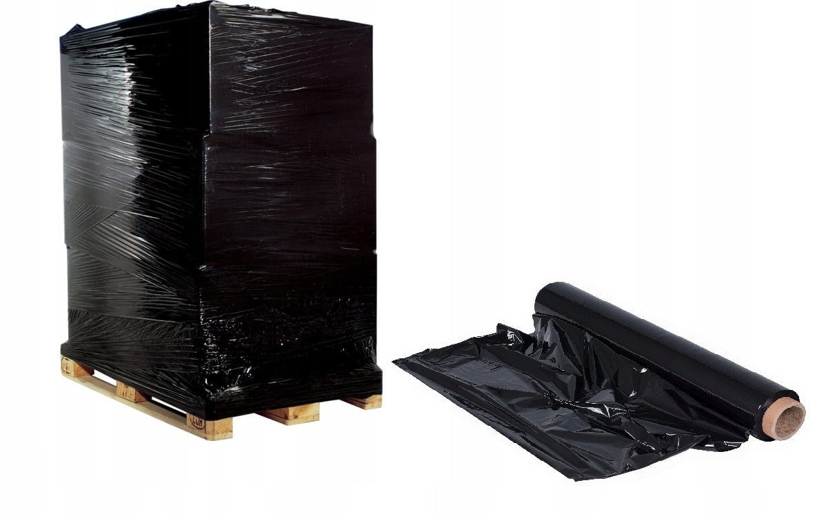 FOLIA STRETCH STRECZ CZARNA 3.0KG Waga tuby 0.35 kg