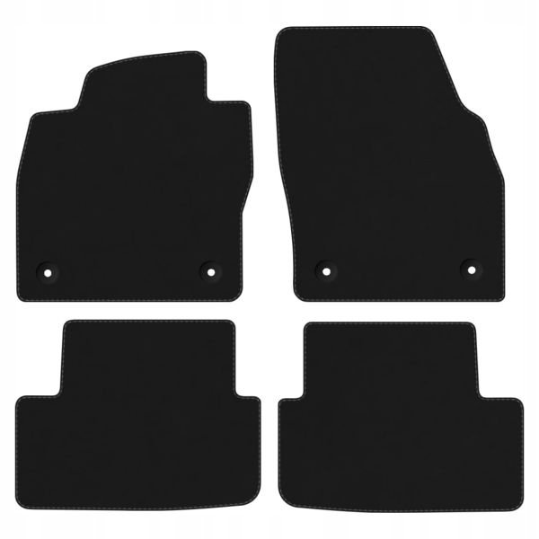 VW POLO VI від 2017 килимки велюрові ЛЮКС