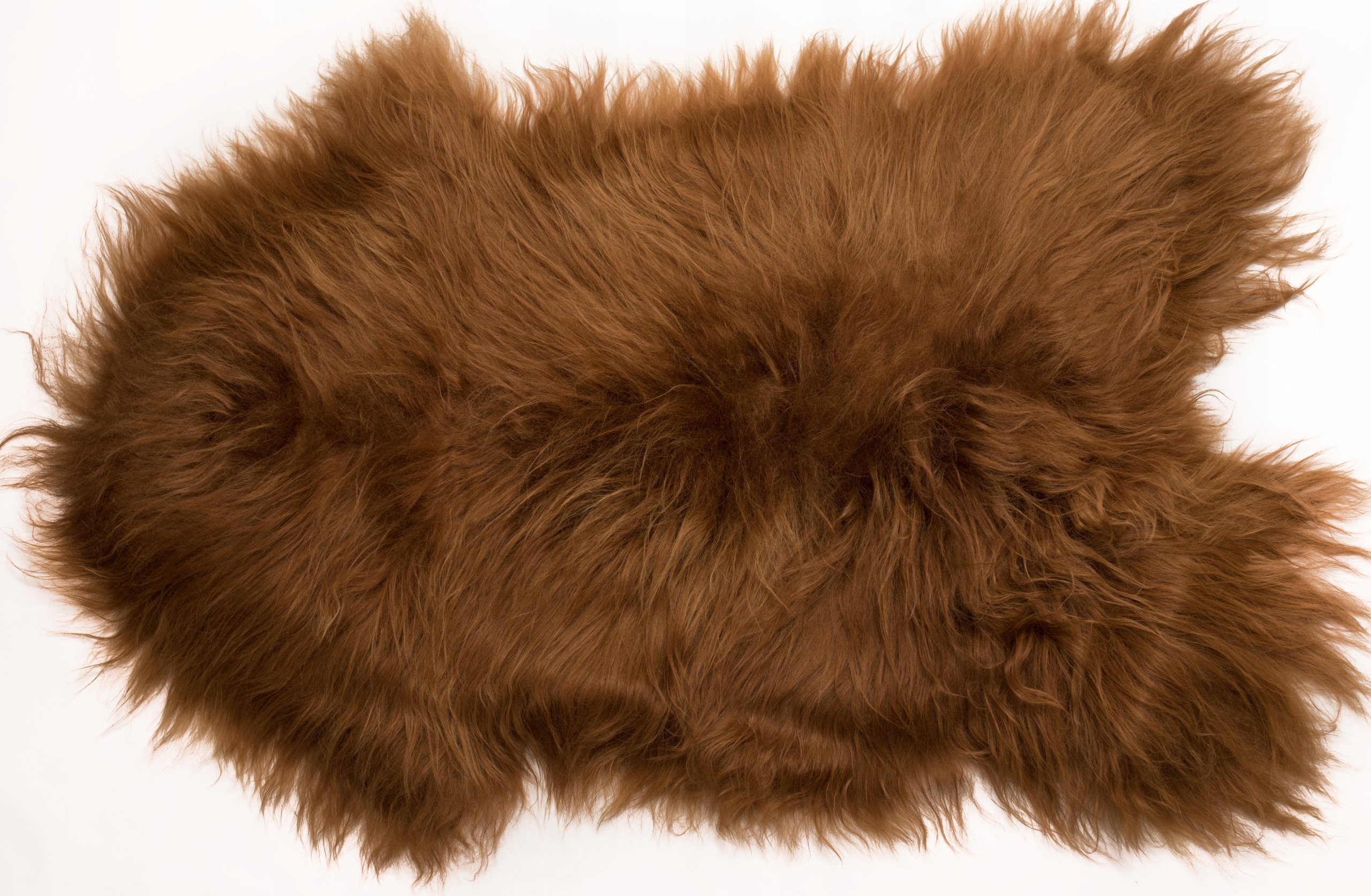 Ovčí kůže Koberec Červená Ovčí kůže Dlouhý vlas