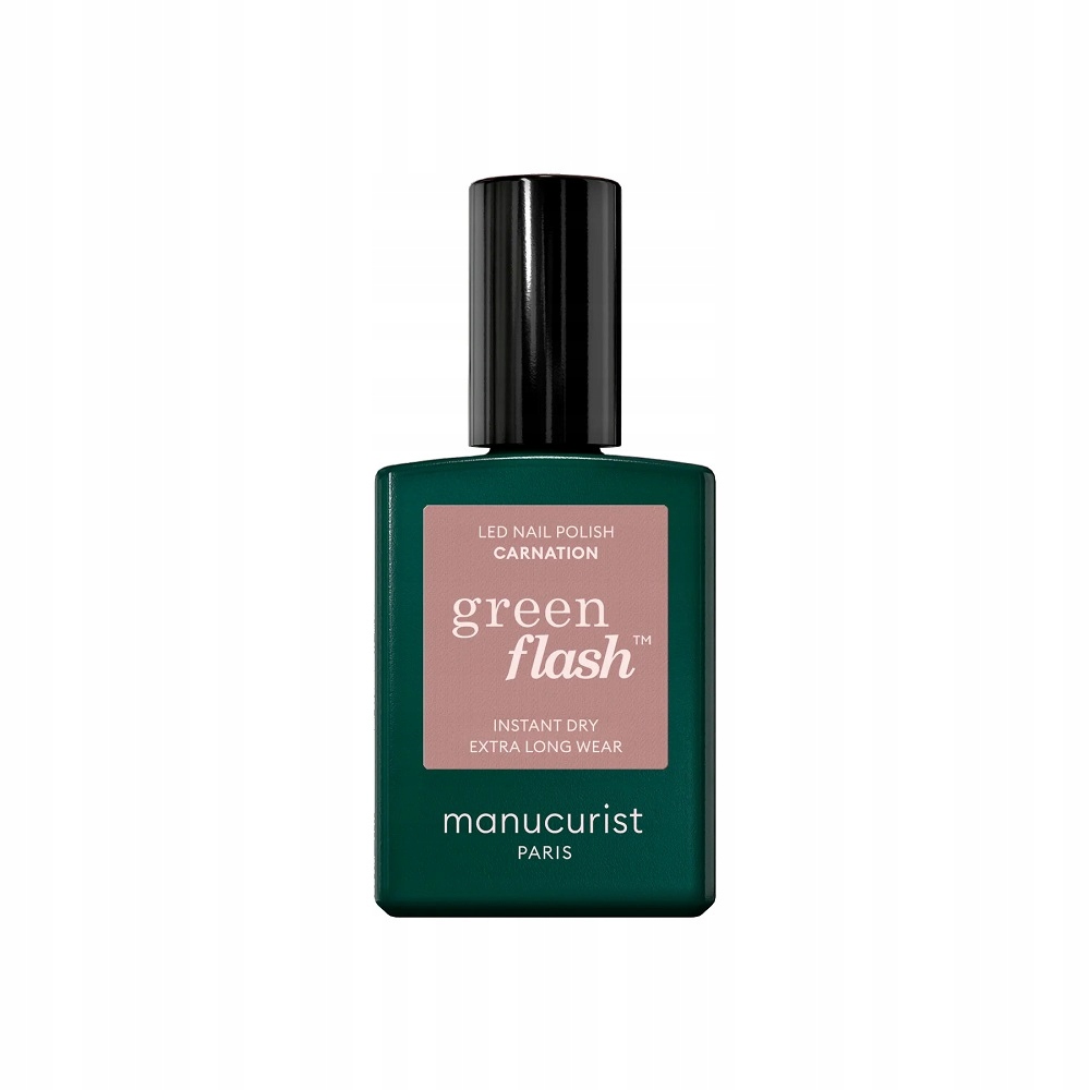 Veganský lak na nehty Green Flash Nail Polish Carnation Manucurist 15