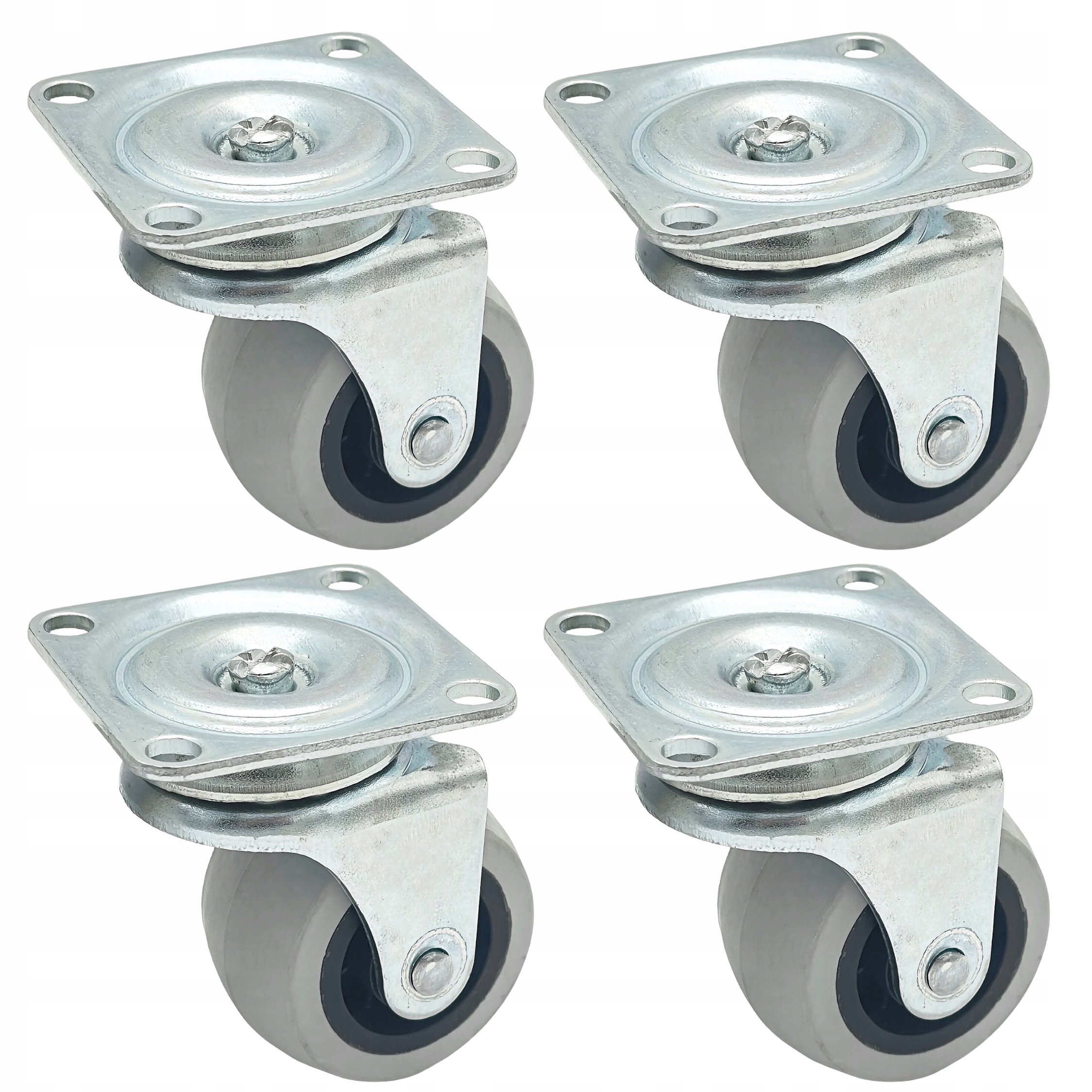 4 x KÓŁKA MEBLOWE 40MM OBROTOWE KÓŁKO DO MEBLI ROLKI