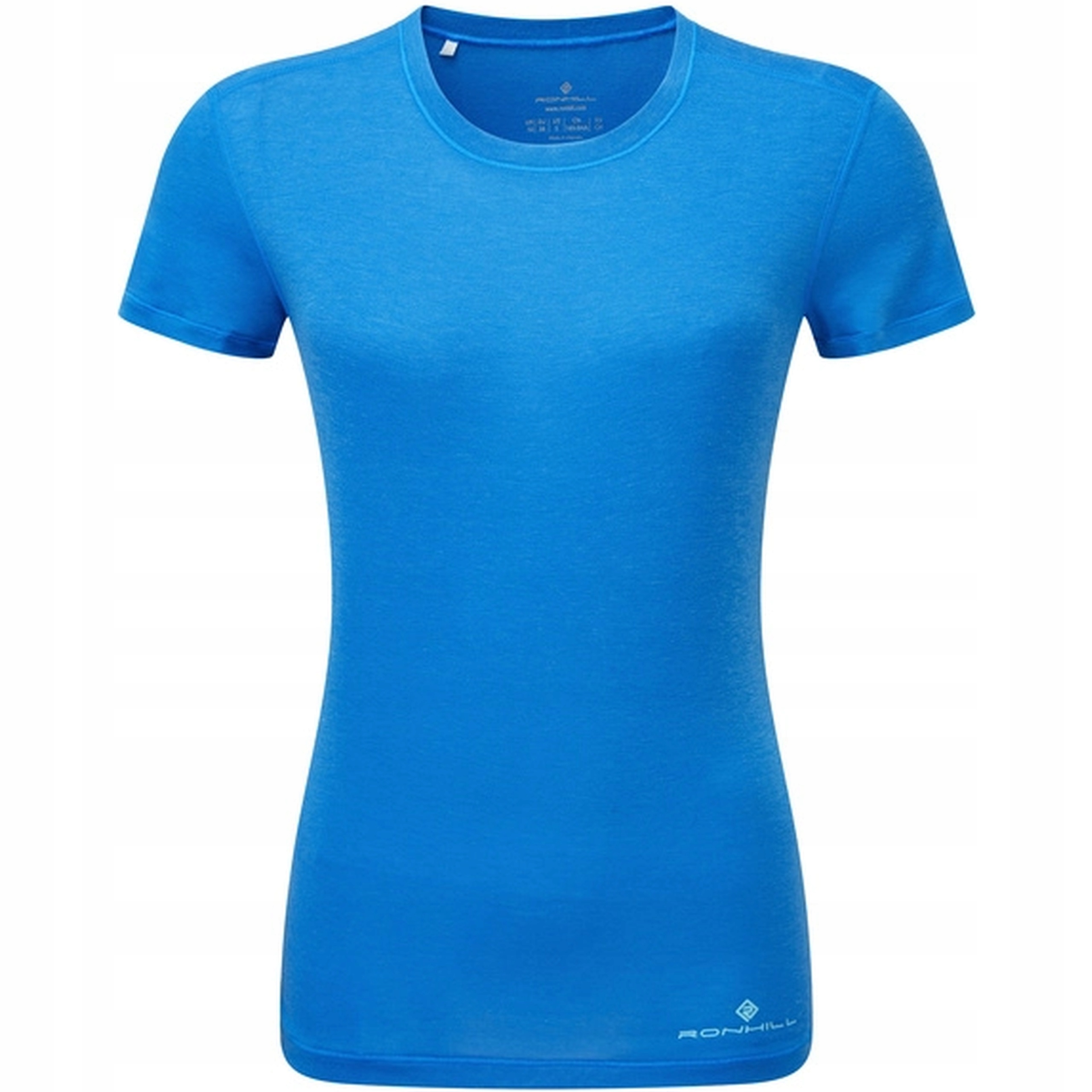 Koszulka do Biegania Damska Sportowa Ronhill Tech Tencel Ss Tee Niebieska M